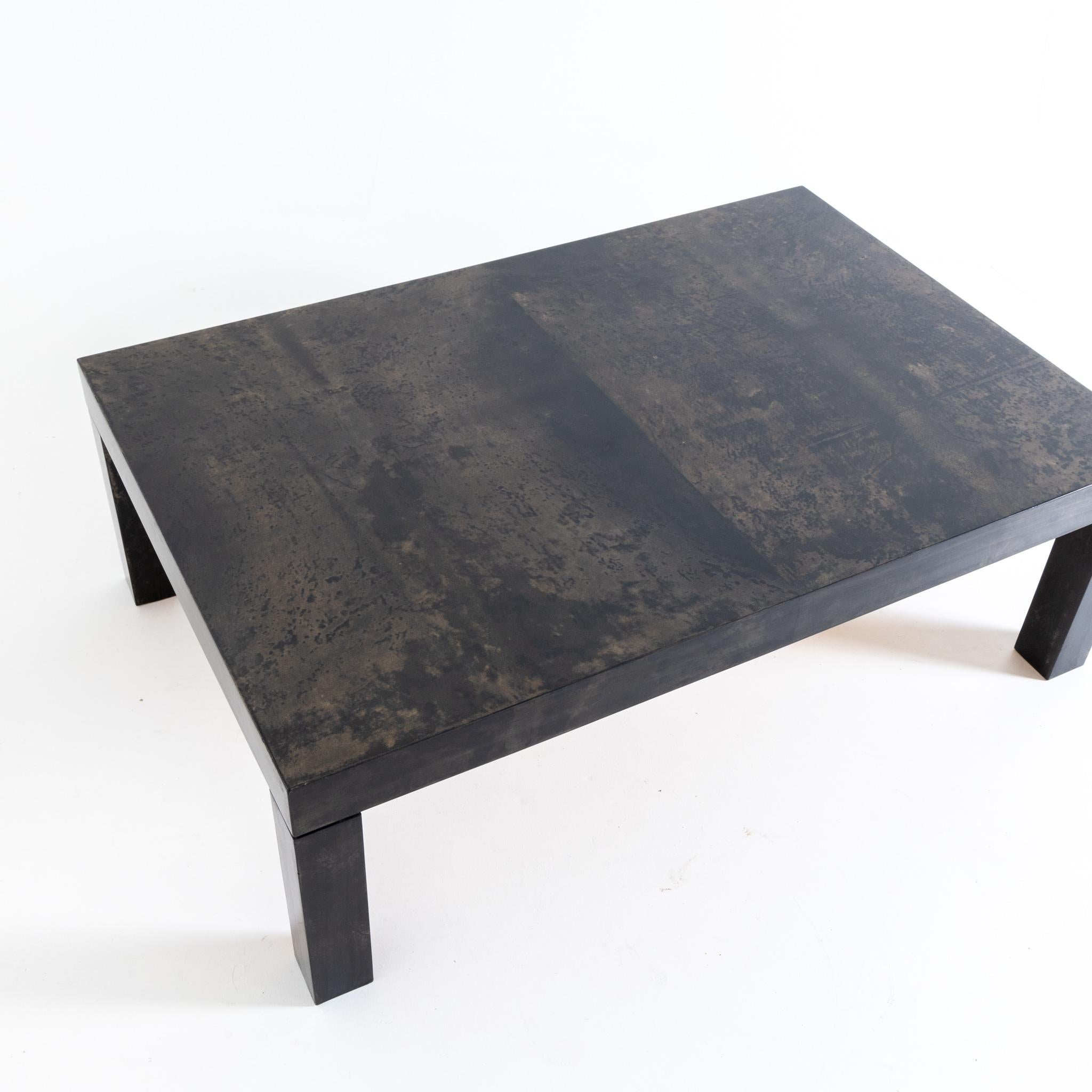 Lacquered Coffee Table in the Style of Aldo Tura, Italy 20th Century