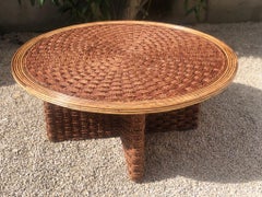 Coffee Table in the Style of Audoux Minet, 1970