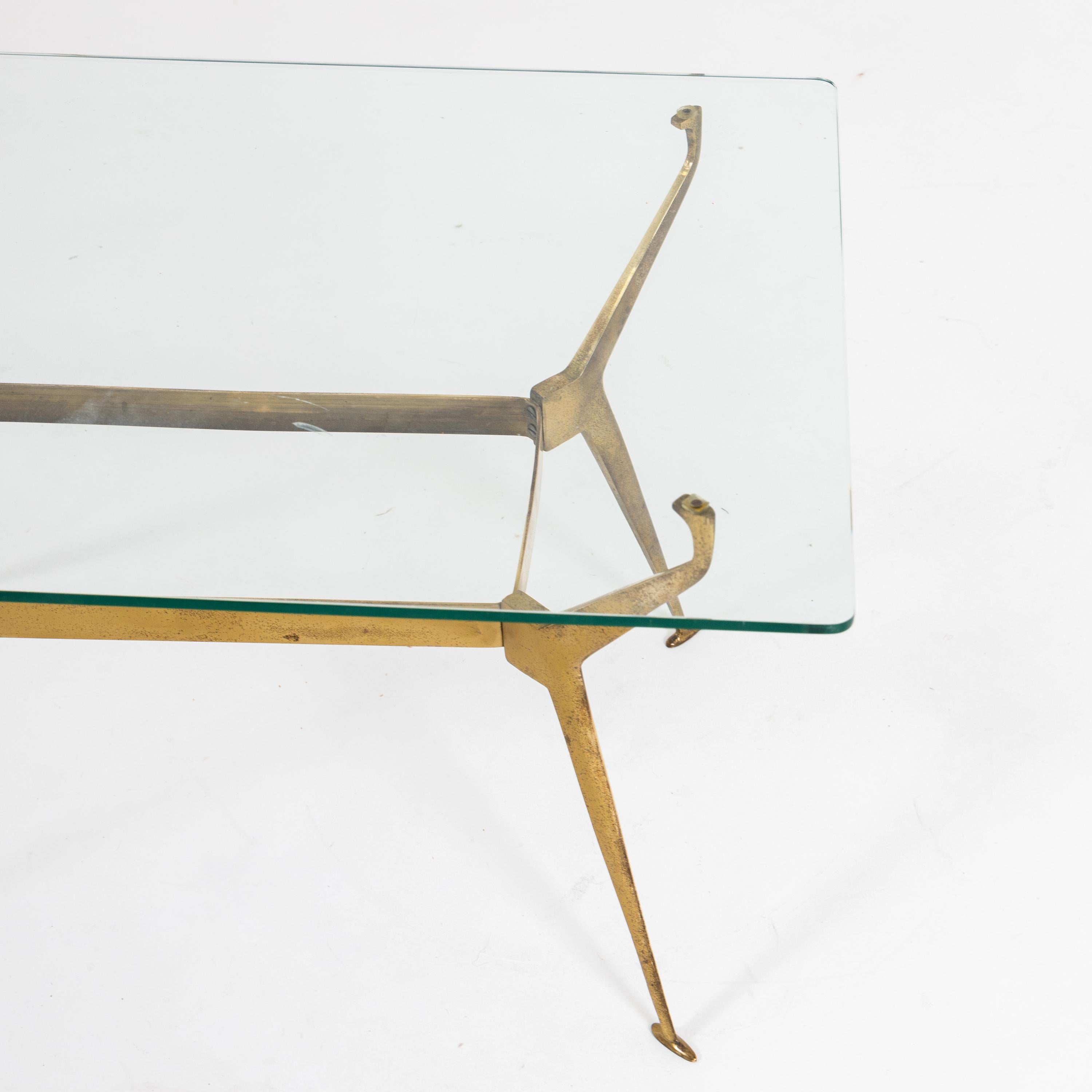 Coffee Table in the Style of Cesare Lacca, Italy Mid-20th Century In Good Condition In Greding, DE