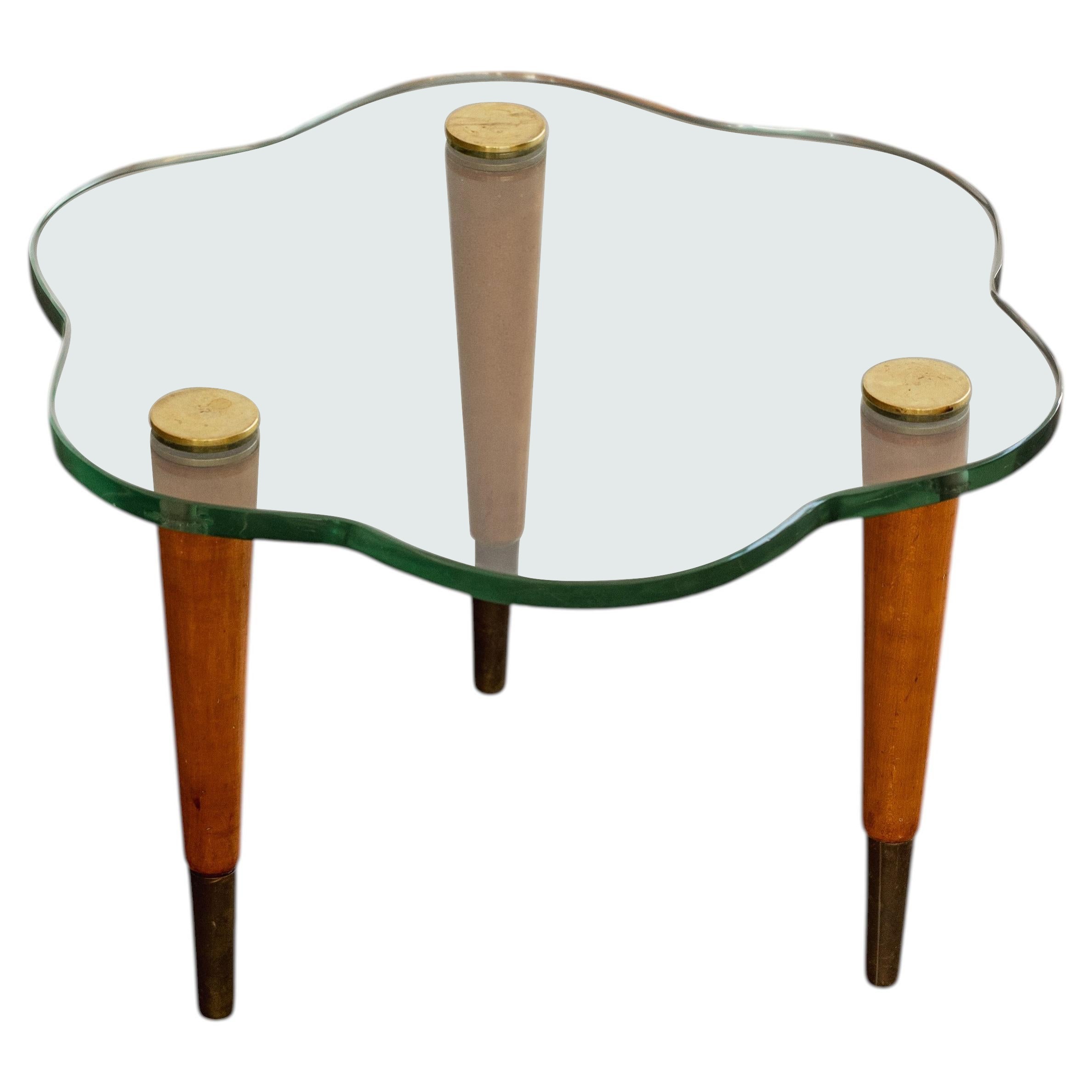 Table basse dans le style de Gio Ponti et Pietro Chiesa, années 1940