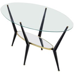 1950 coffee table styles Coffee Table in the Style of Lacca, Italy 1950s