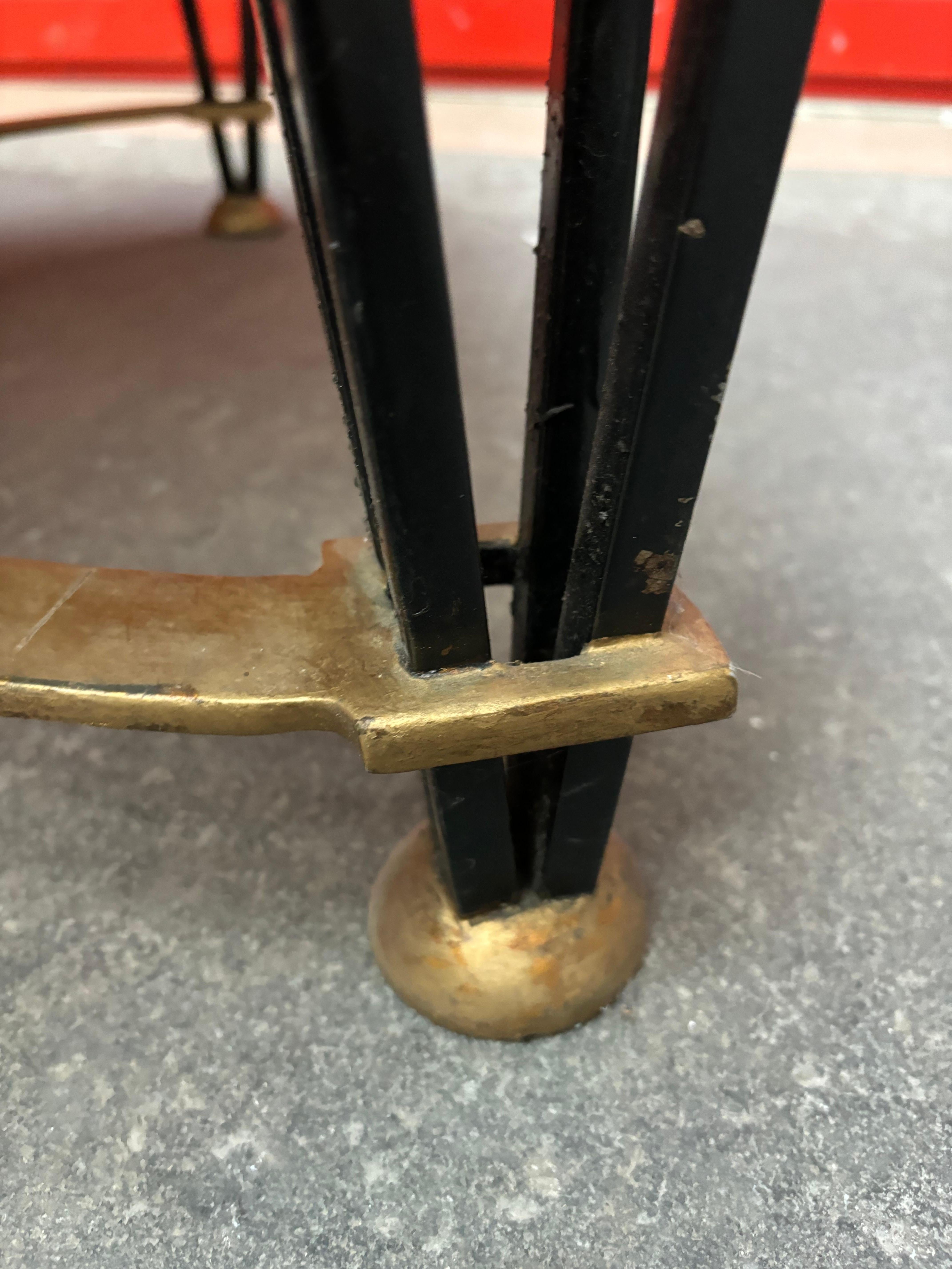 Coffee table in the style of the french 40s For Sale 11