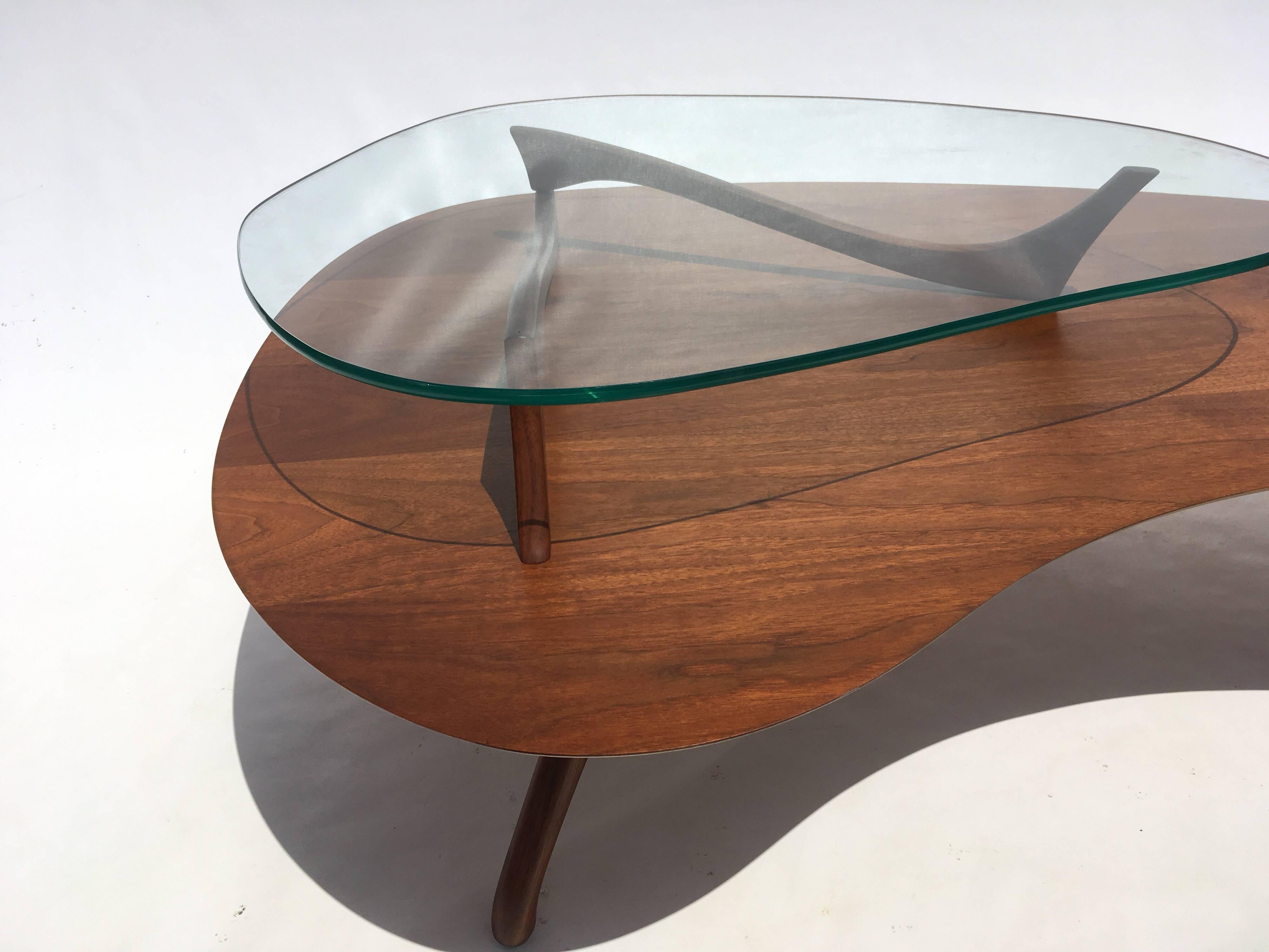 Coffee Table in the Style of Vladimir Kagan 3