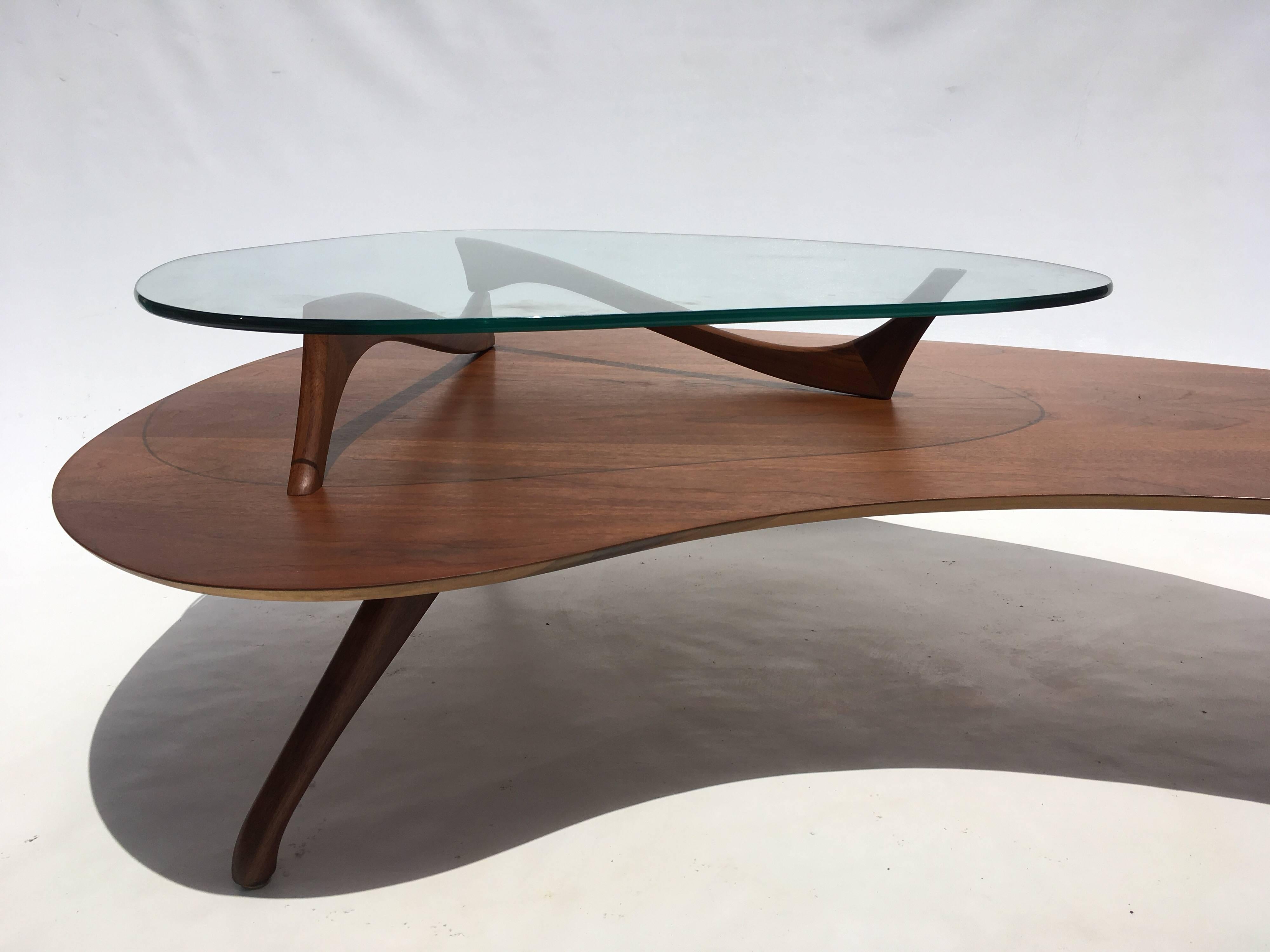 Coffee Table in the Style of Vladimir Kagan 2