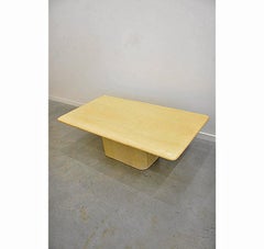 Coffee Table in Travertine, circa 1970