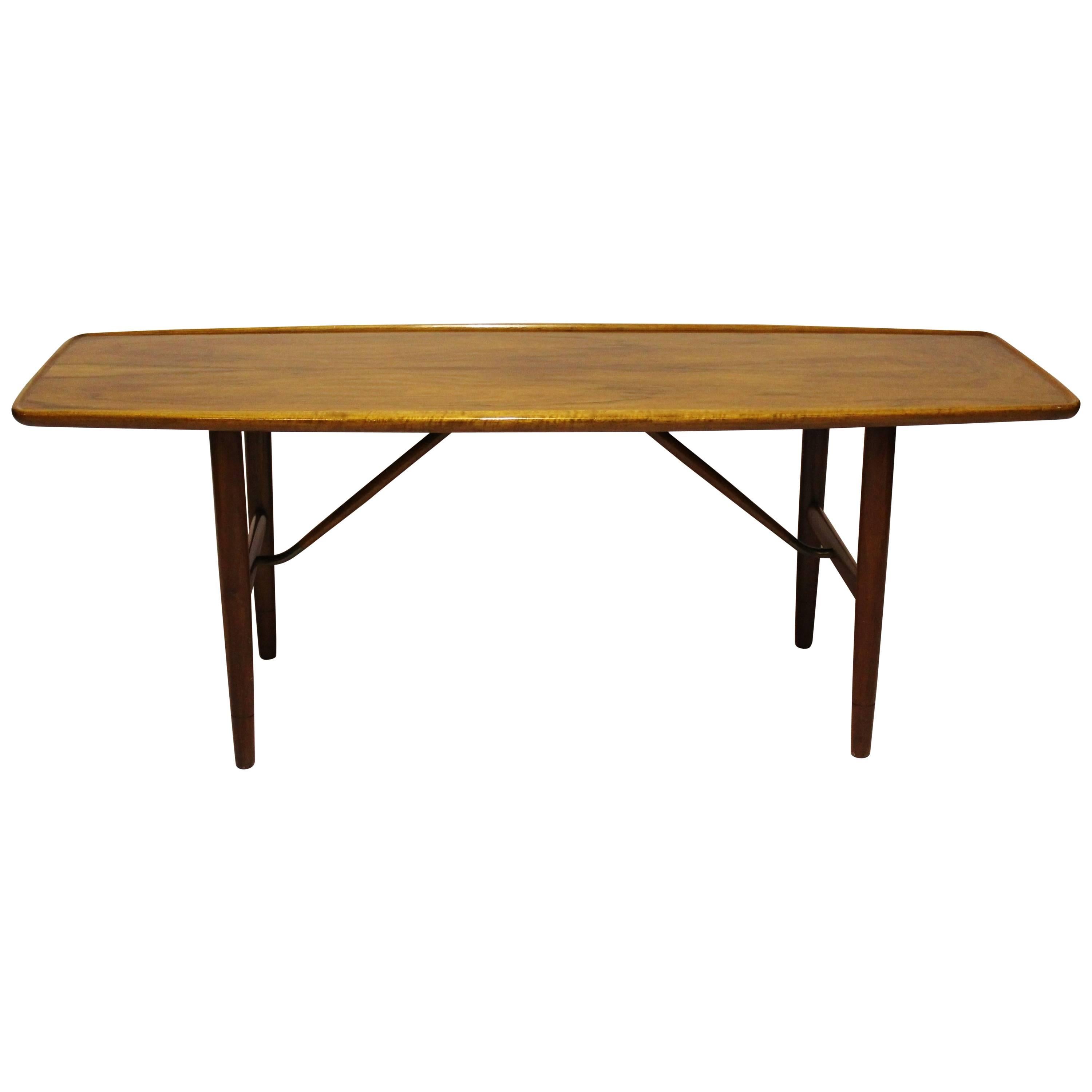 Coffee Table in Walnut Designed by Finn Juhl, 1960s