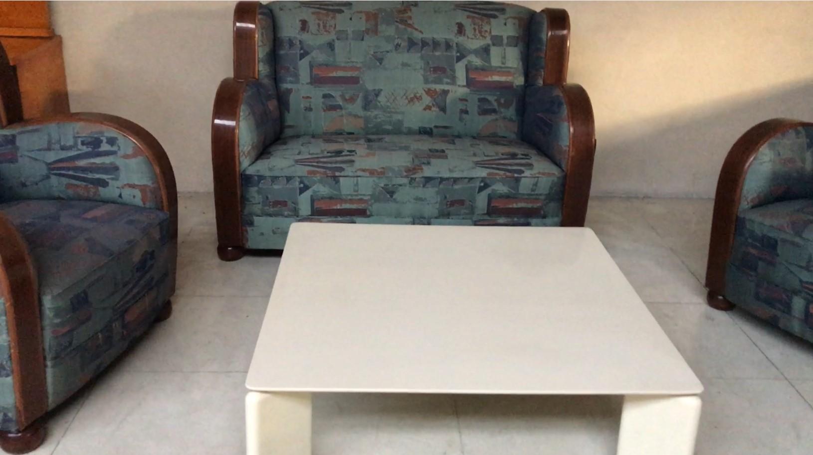 Couchtisch aus Holz, 1960, italienisch, Vico Magistretti zugeschrieben im Angebot 6