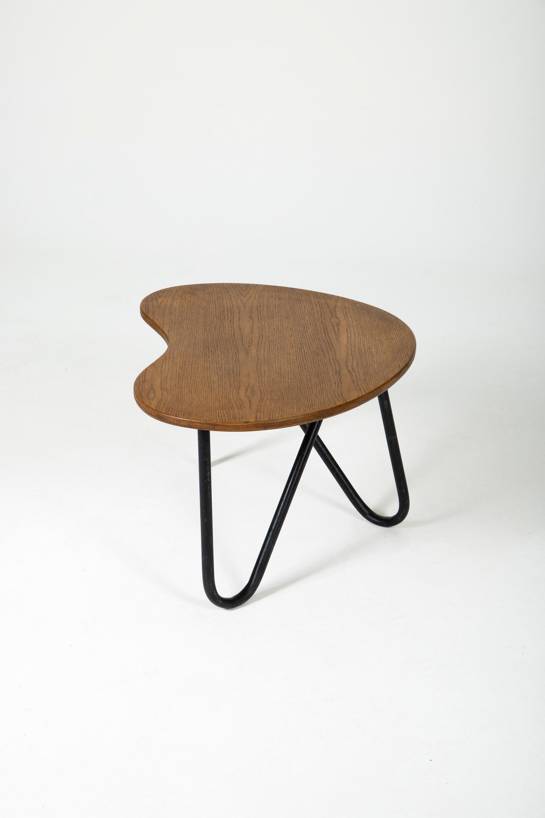 20th Century Coffee table in wood by Perfacto Pierre Guariche