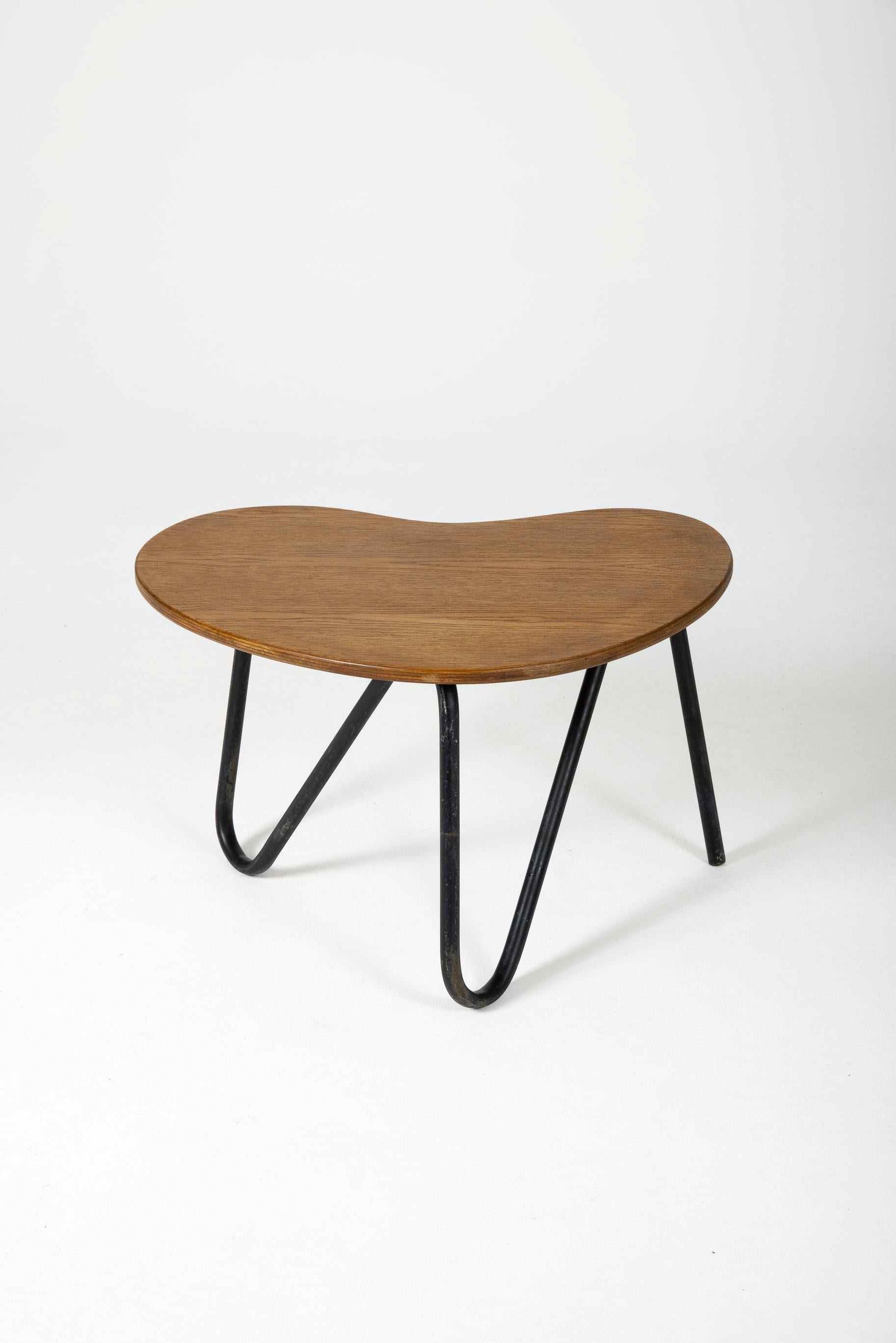Coffee table in wood by Perfacto Pierre Guariche 1