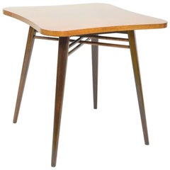Coffee Table in Wood Veneer, 1950s