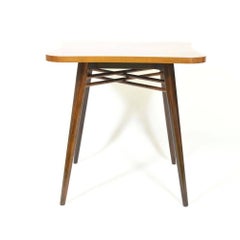 Coffee Table in Wood Veneer, 1950s