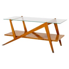 Vintage Coffee Table, Italian Manufactory, Mid-20th Century