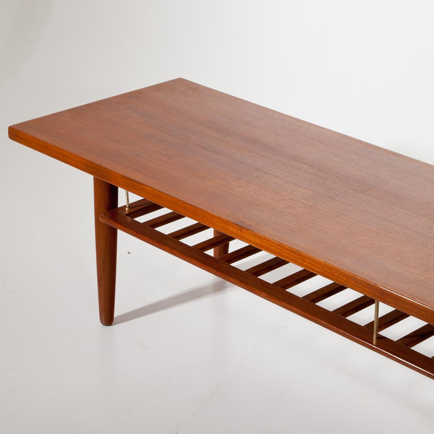 Wood Coffee Table, Italy, Mid-20th Century