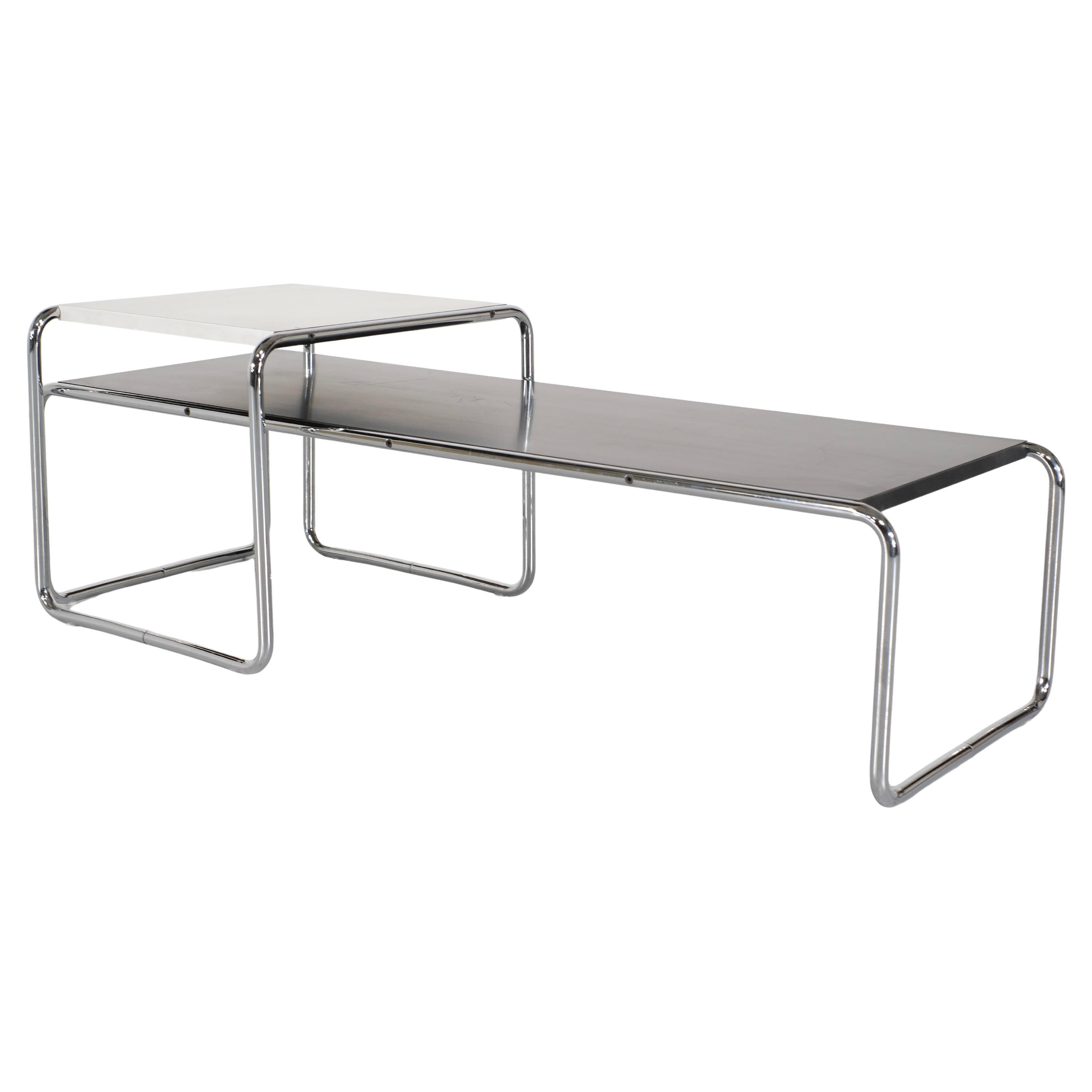 Coffee table Laccio by Marcel Breuer for Gavina - 1970s For Sale
