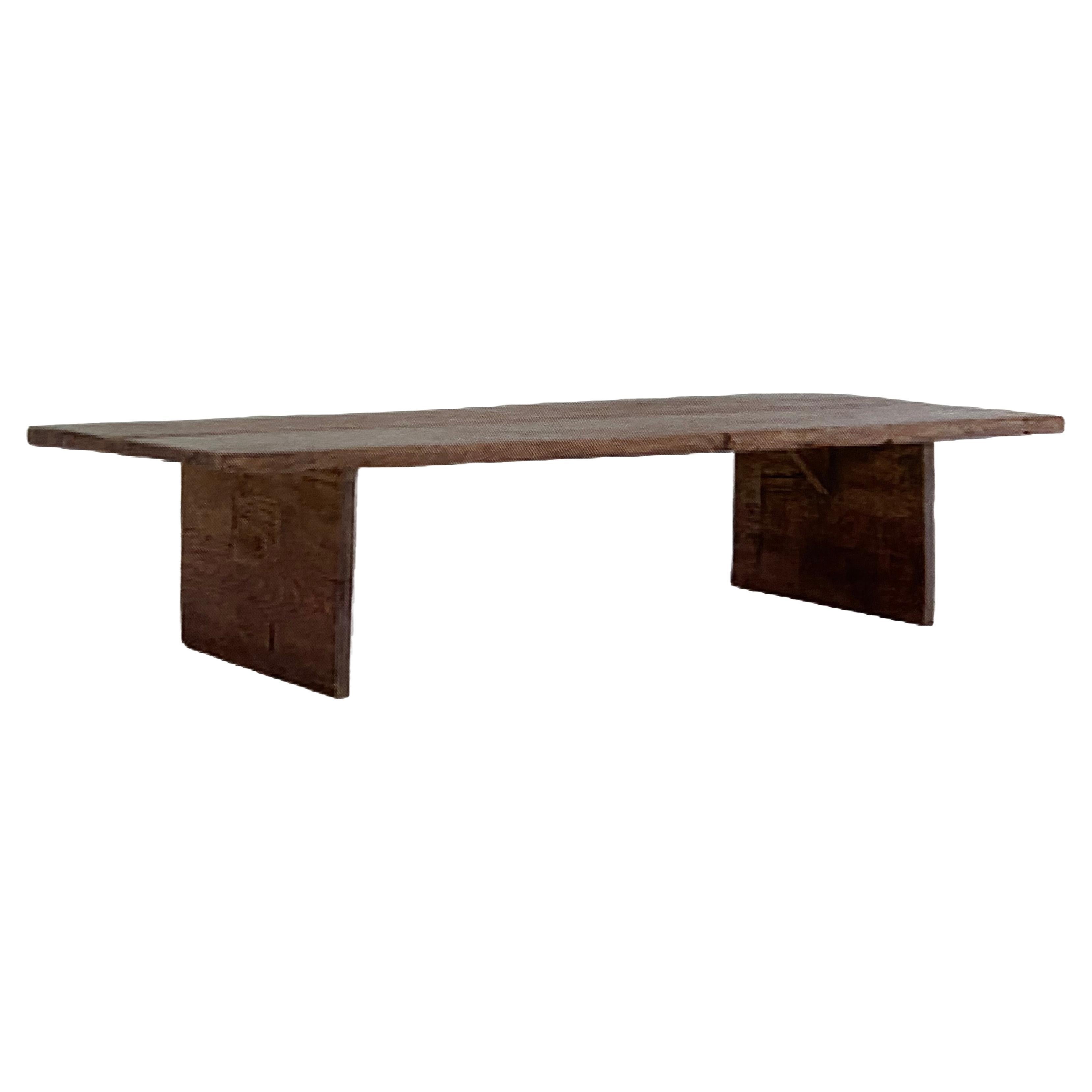 Coffee Table Larch Wood Customization