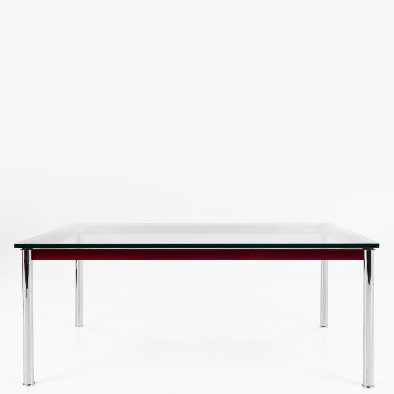 Scandinavian Modern Coffee table LC 10 by Le Corbusier For Sale