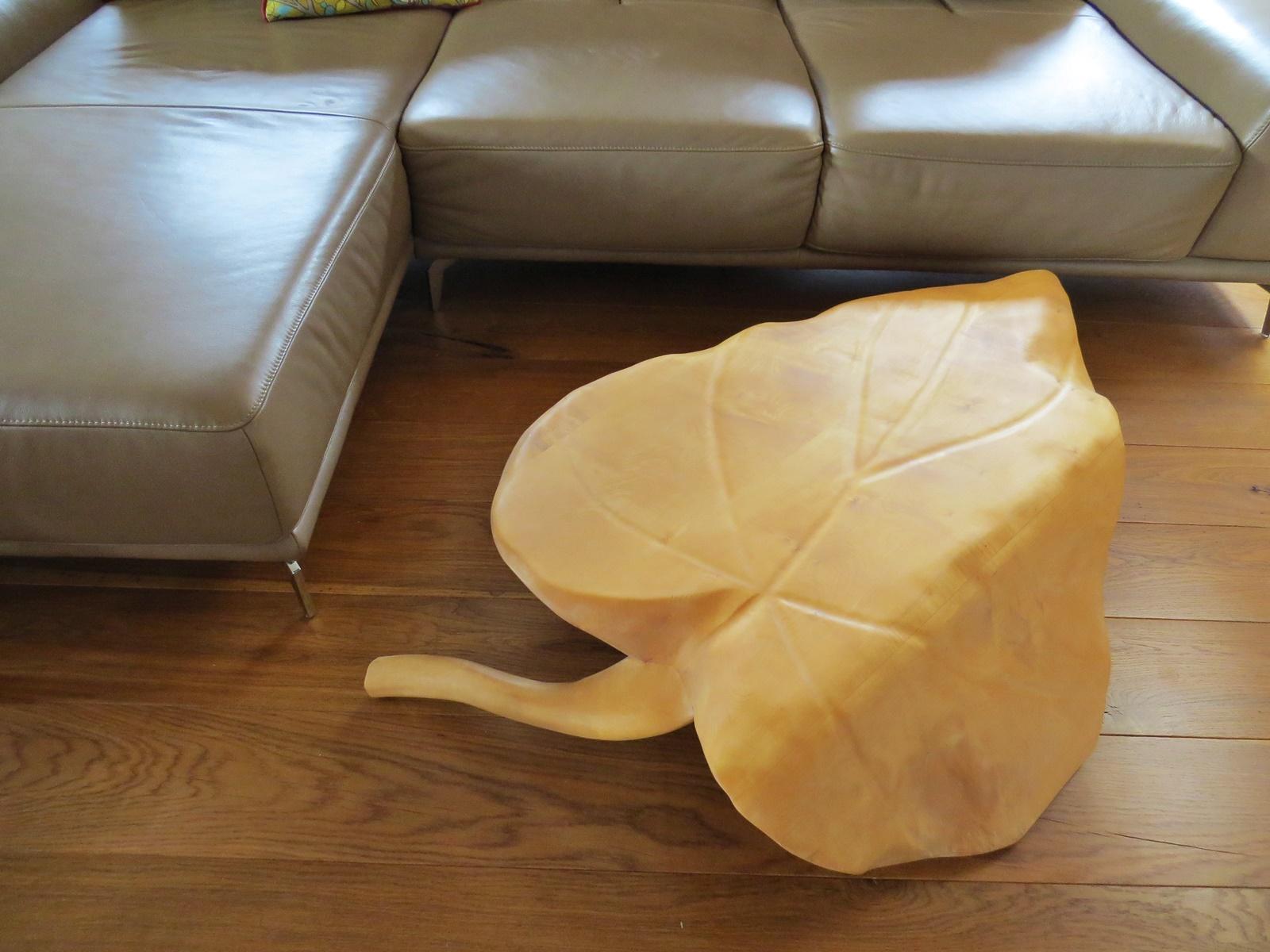 leaf shaped wood flooring