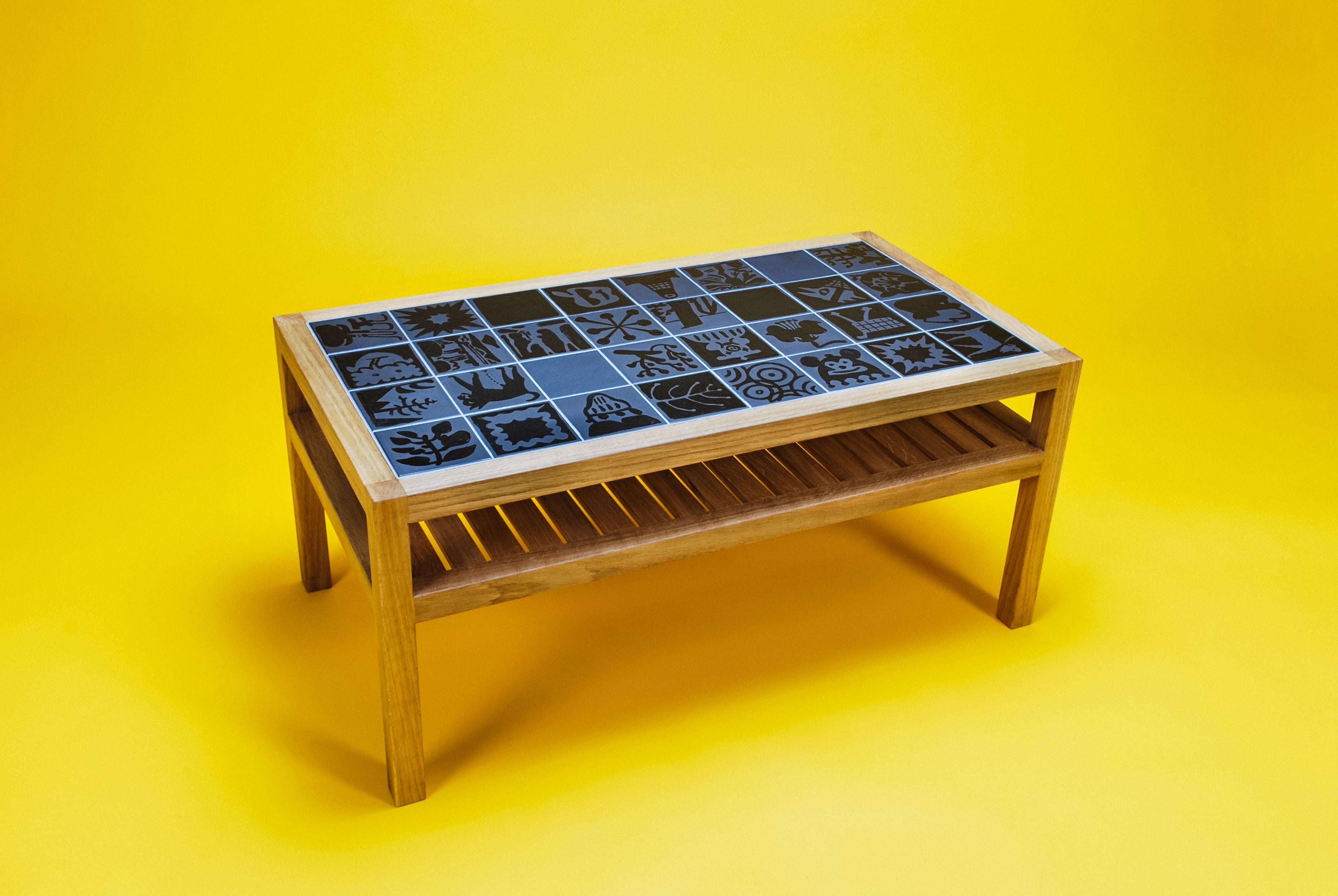 Coffee Table, Loose Fit Artist Edition with Tom Dowse. One-Off Piece For Sale 8
