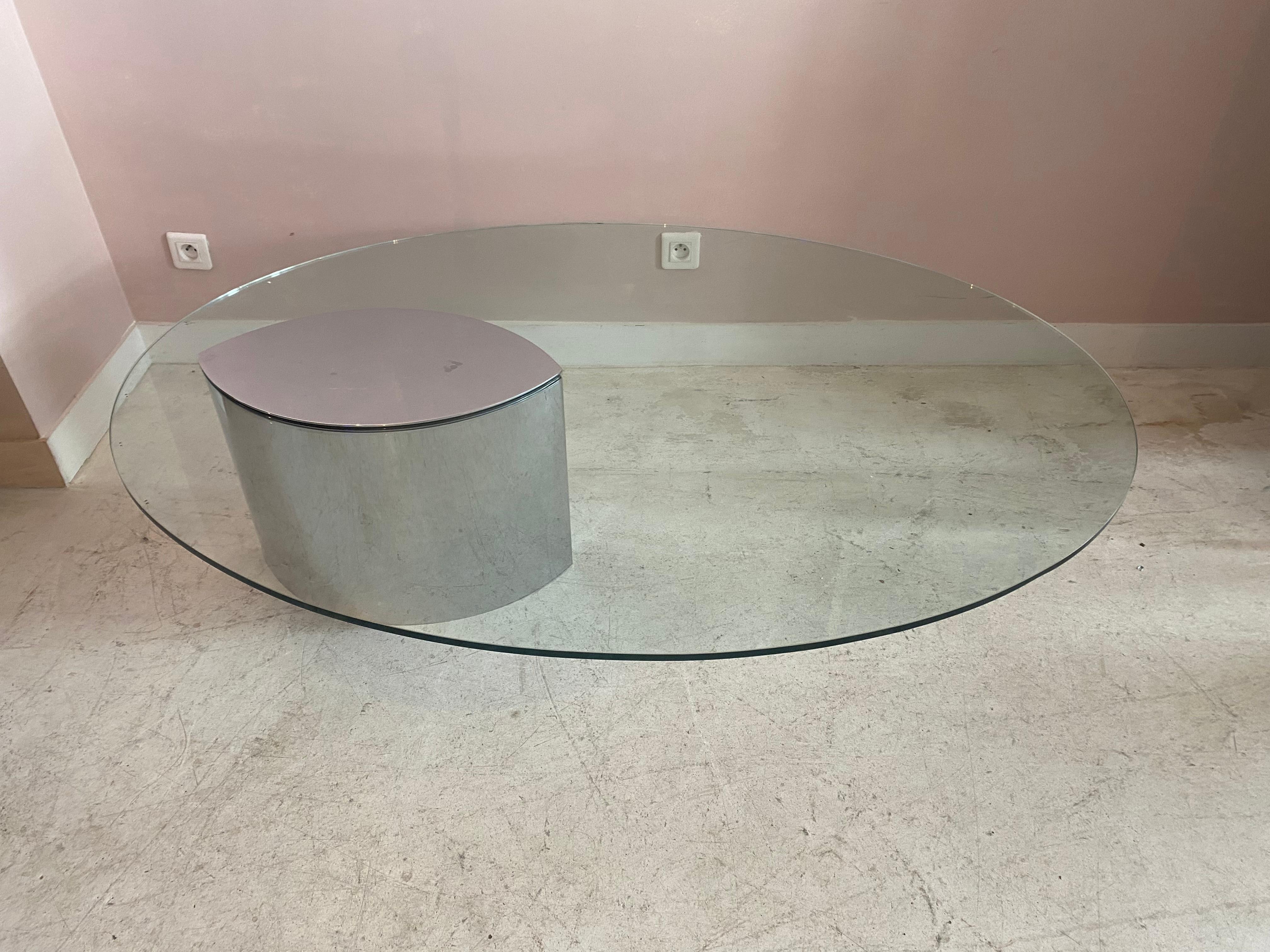 Other Coffee Table « Lunario » by Cini Boeri for Knoll, 1984 For Sale