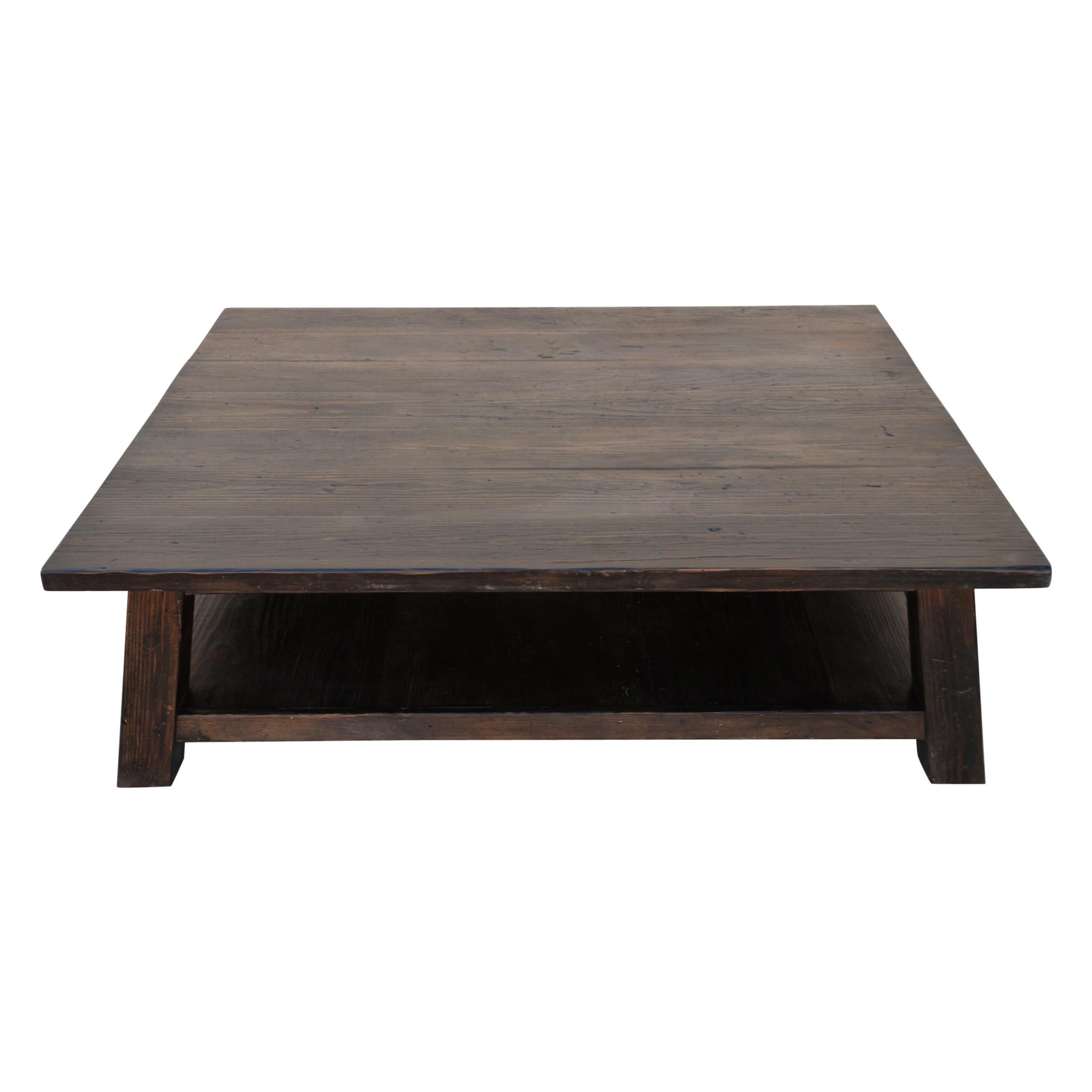 Klara Coffee Table made from Reclaimed Pine For Sale