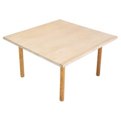 Couchtisch aus heller Eiche von Hans J. Wegner für Andreas Tuck aus den 1960er Jahren