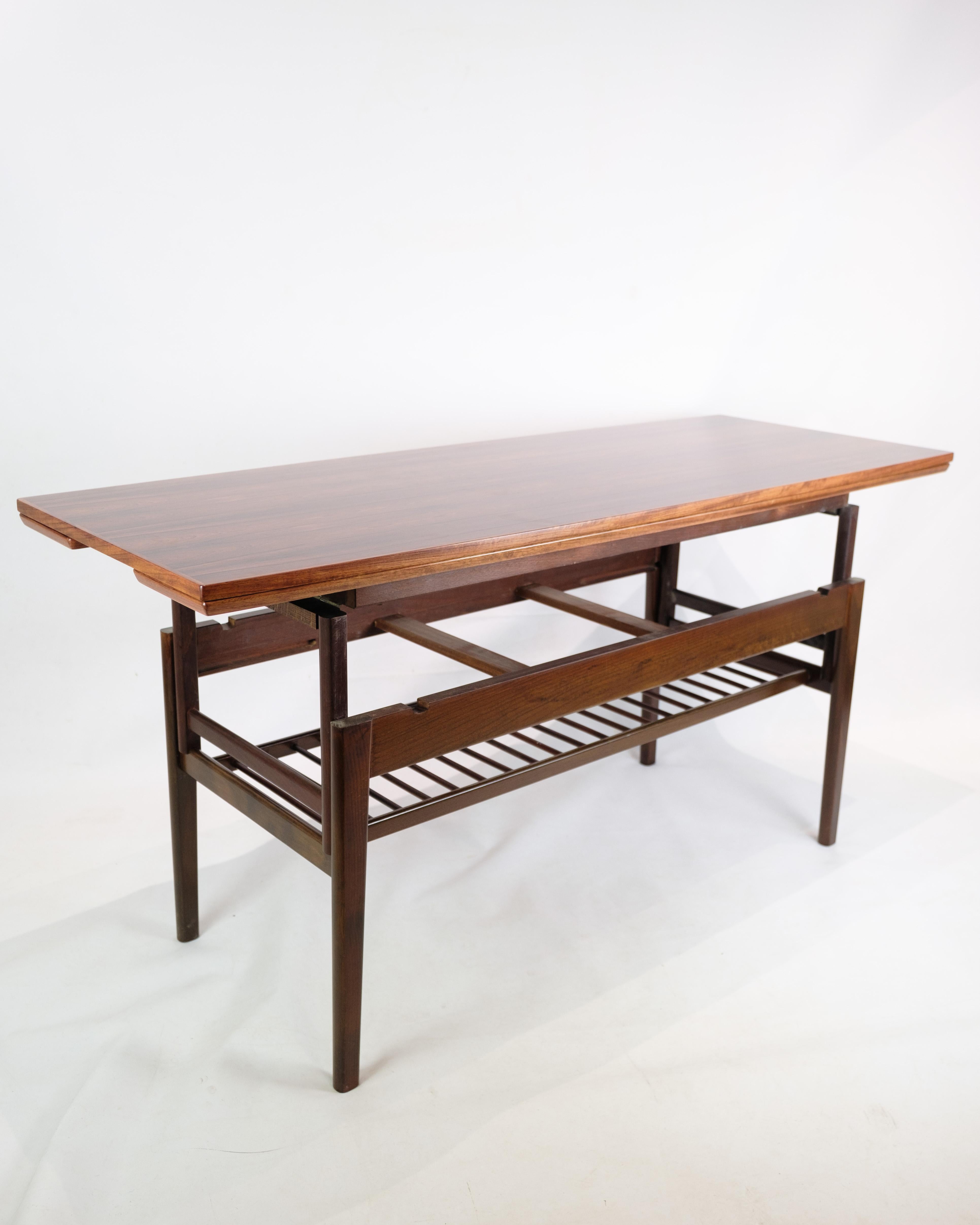 Table basse fabriquée en bois de rose par Kai Kristiansen des années 1960 en vente 3