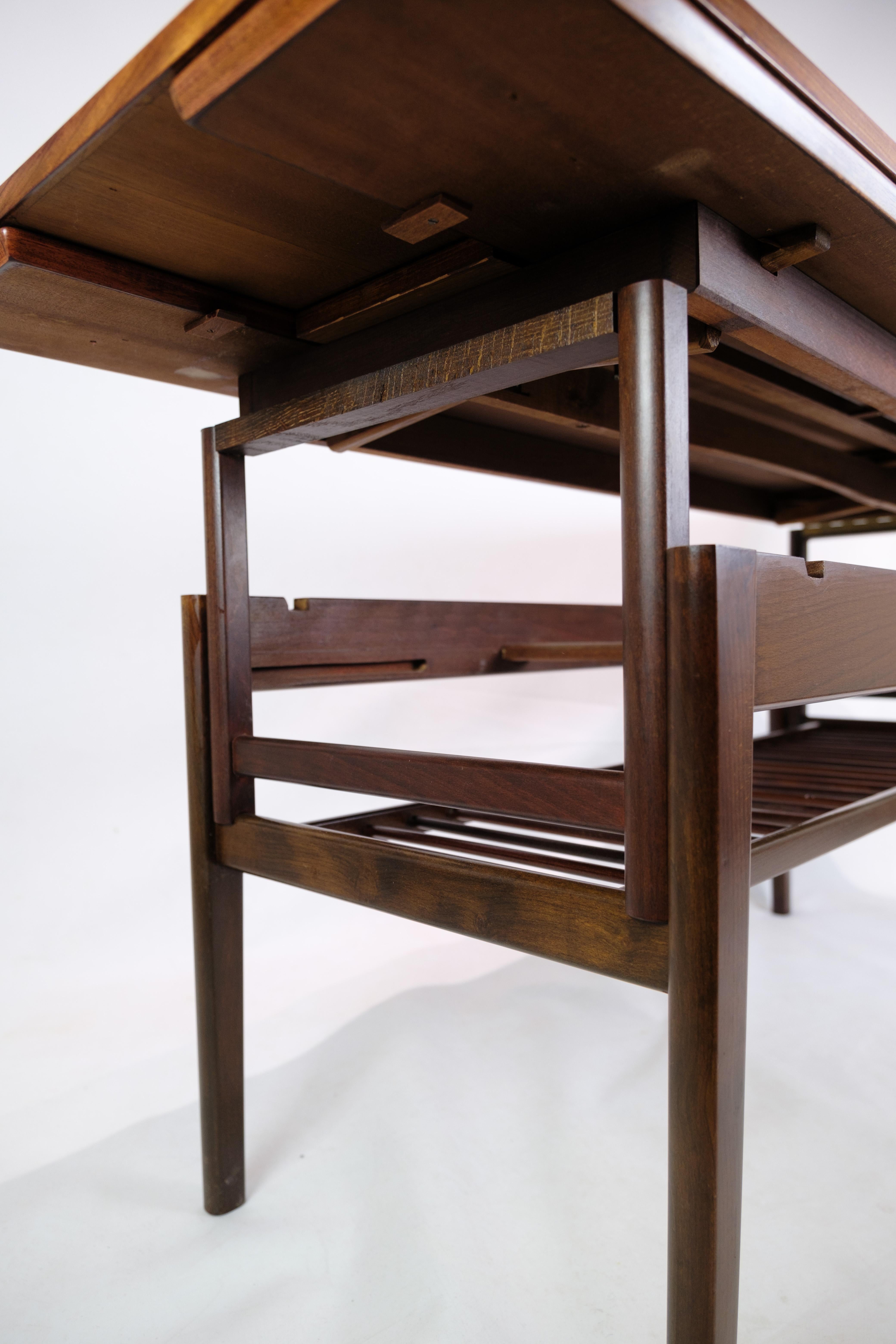 Table basse fabriquée en bois de rose par Kai Kristiansen des années 1960 en vente 4