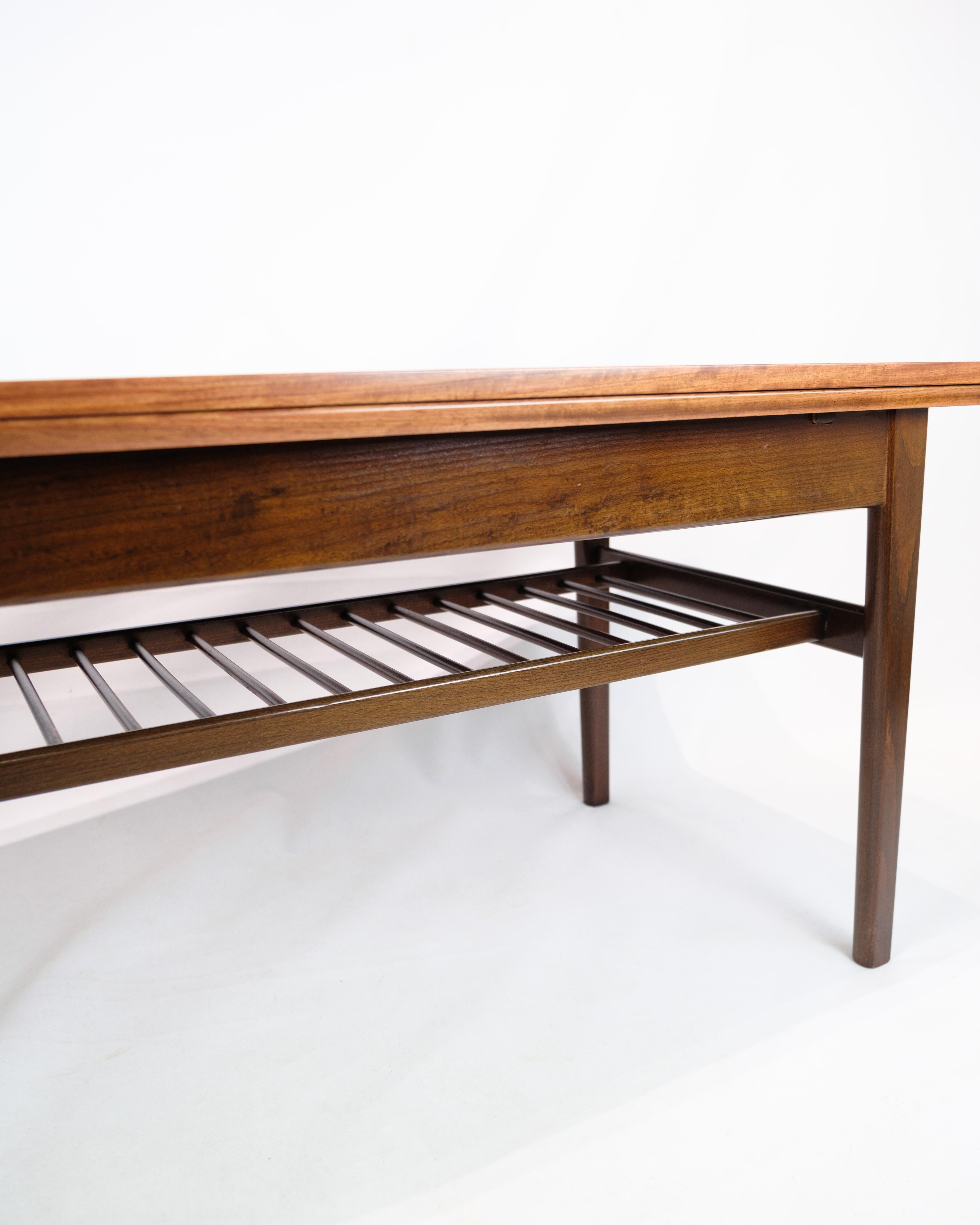 Mid-20th Century Coffee Table Made In Rosewood By Kai Kristiansen From 1960s For Sale