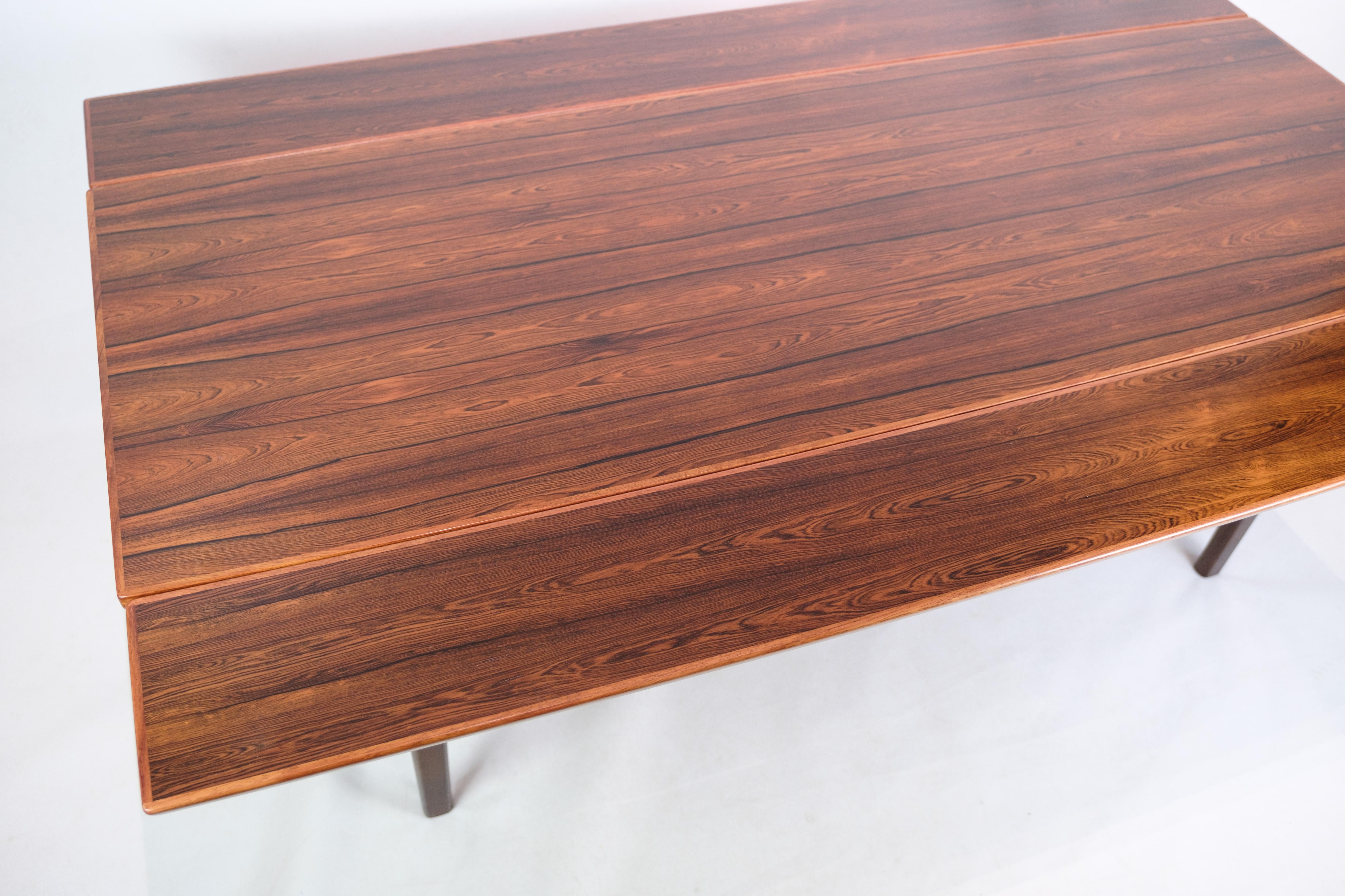 Coffee Table Made In Rosewood By Kai Kristiansen From 1960s For Sale 3
