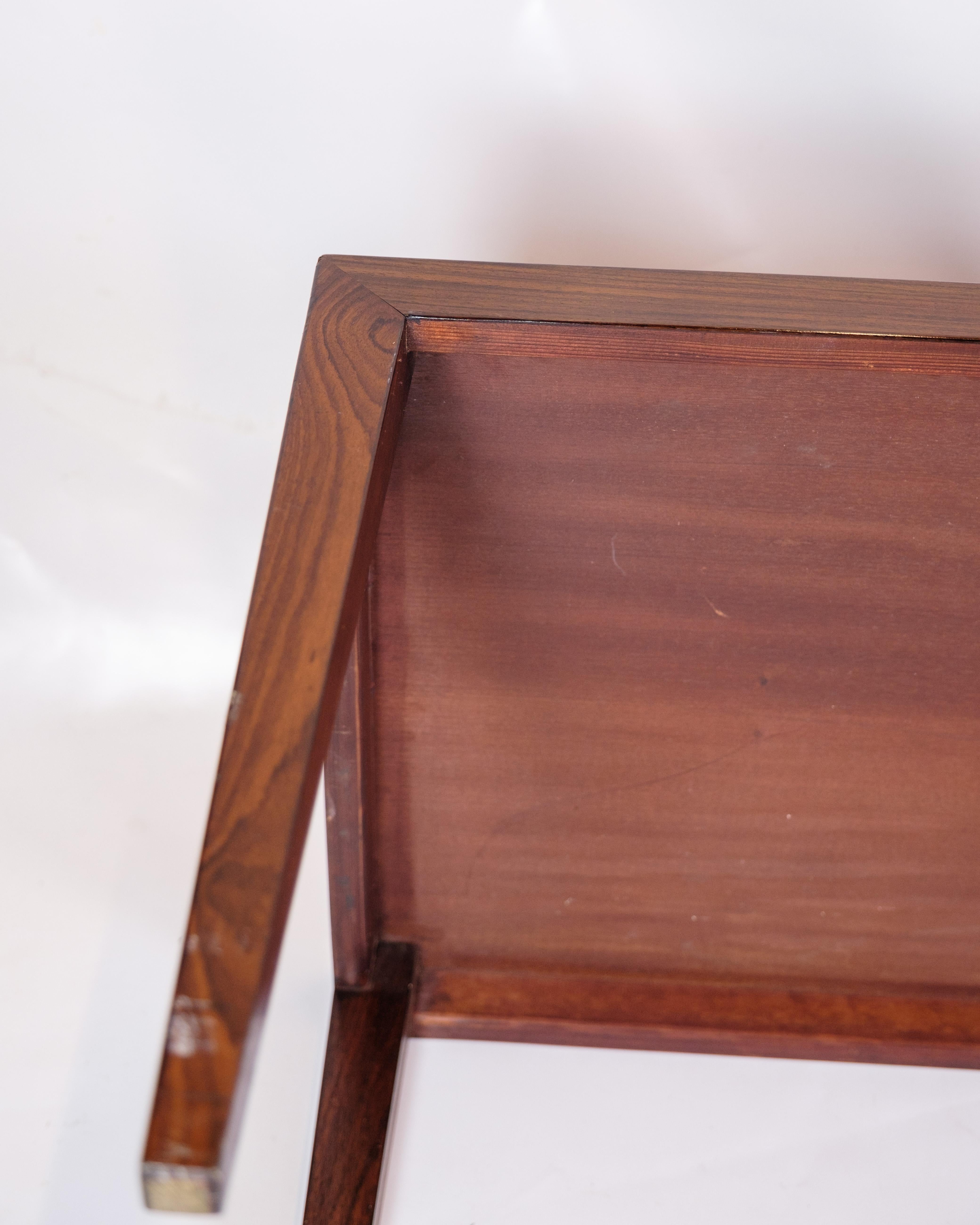 Table basse fabriquée en bois de rose par Severin Hansen des années 1960 en vente 7