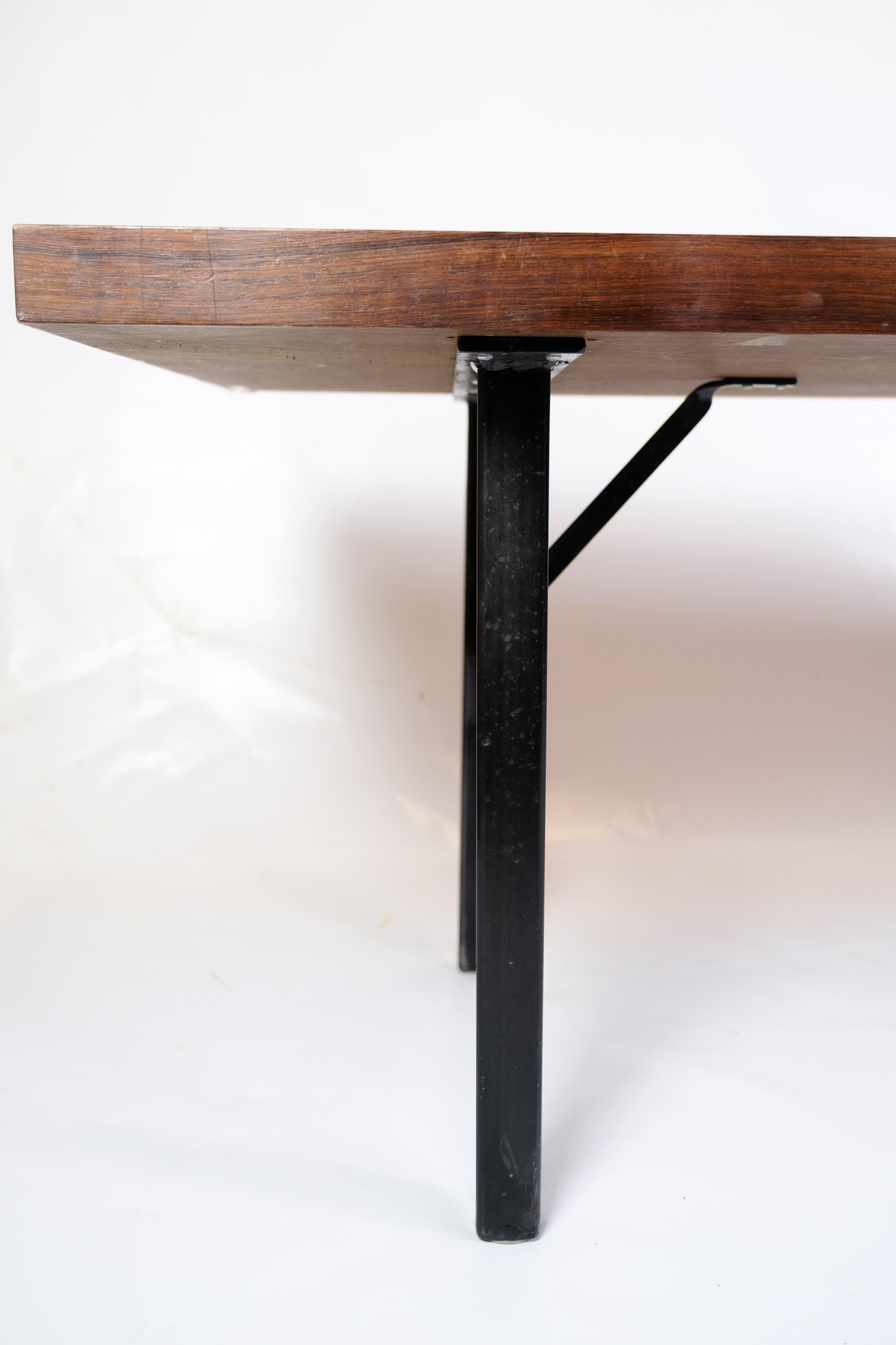 Mid-20th Century Coffee Table Made In Rosewood, Danish Design From 1960s For Sale