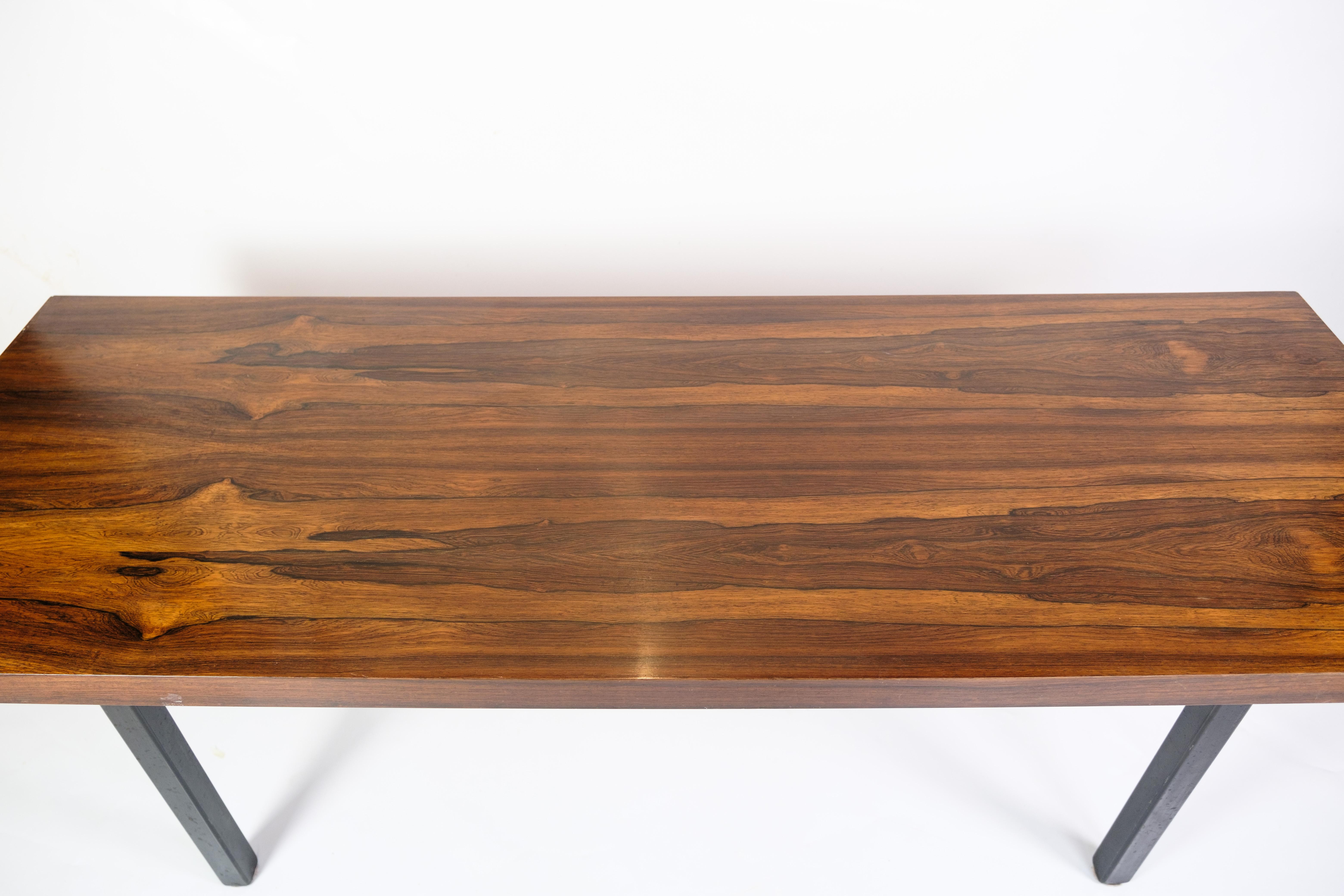 Coffee Table Made In Rosewood, Danish Design From 1960s For Sale 2