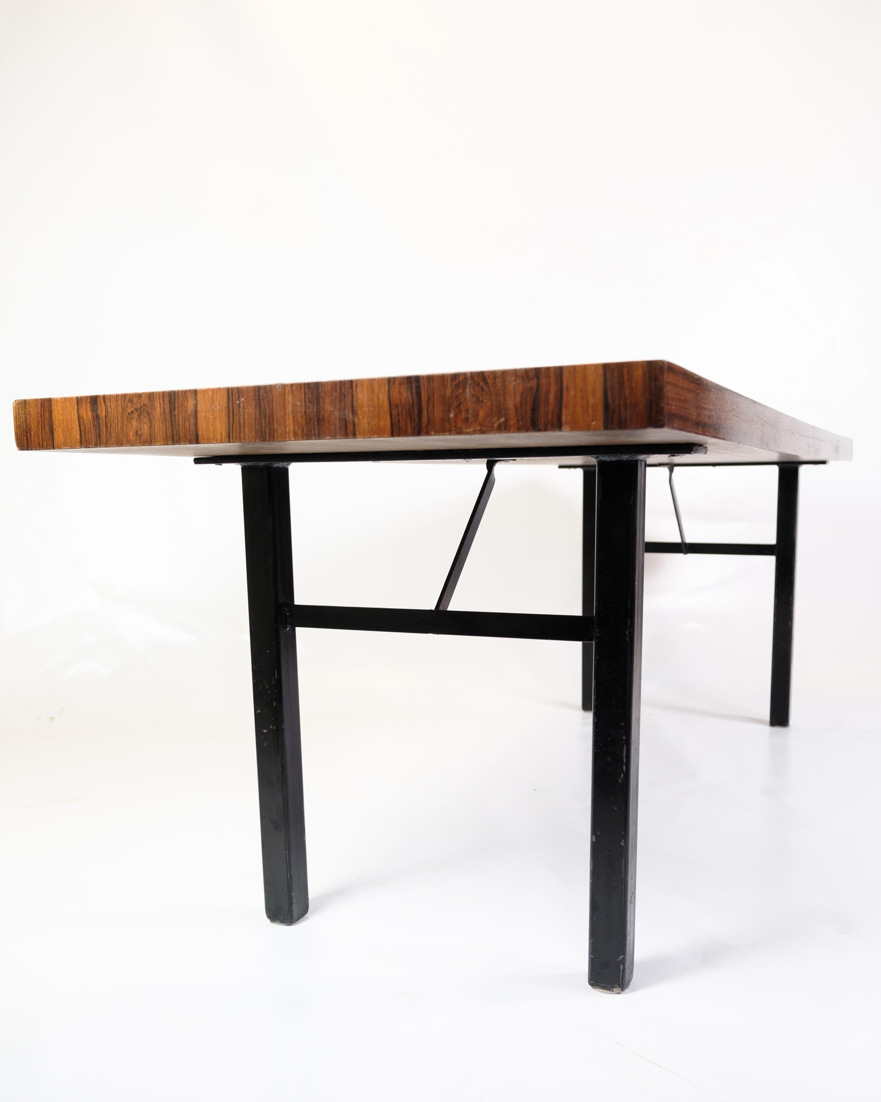 Coffee Table Made In Rosewood, Danish Design From 1960s For Sale 3