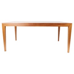 Table basse fabriquée en teck par Severin Hansen et fabriquée en Haslev Furniture à partir des années 1960