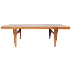 Mesa de centro de teca con cajón de los años 60