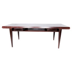 Coffee Table Made In Teak With Drawers From 1960s