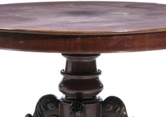 Coffee table made of exotic Noble Wood.