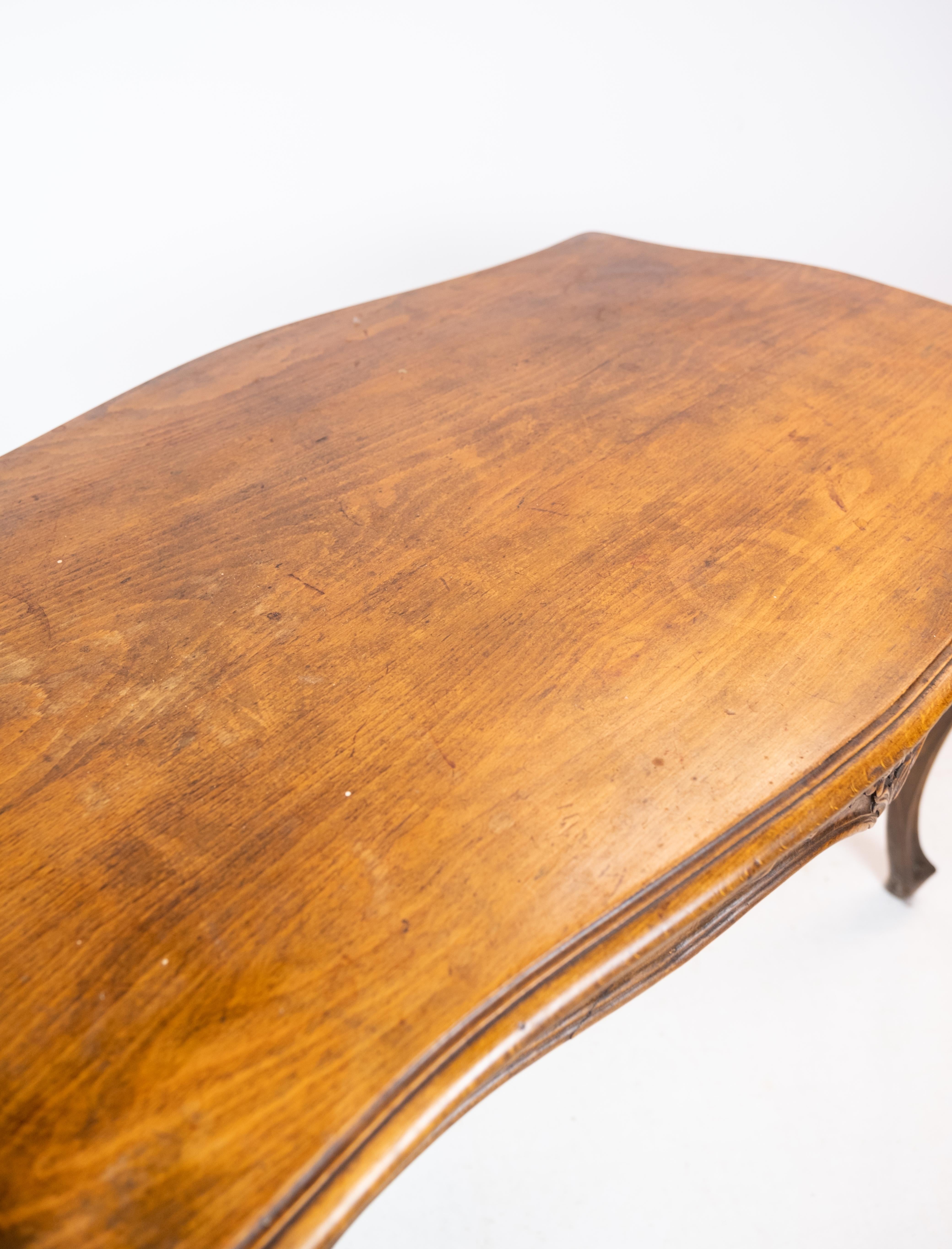 Coffee Table, Mahogany, Carvings, 1880 For Sale 4