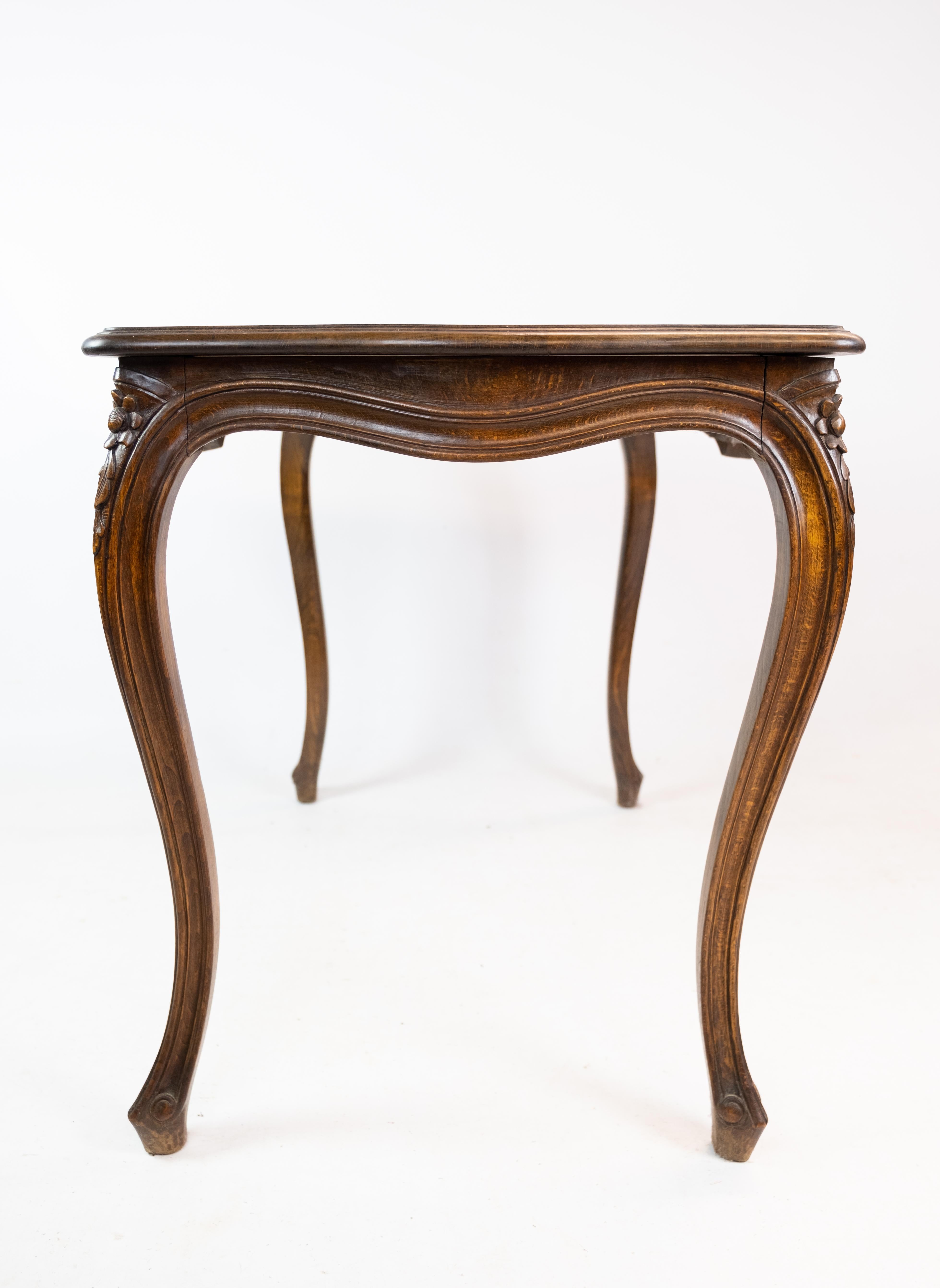 Table basse, acajou, sculptures, 1880 en vente 4