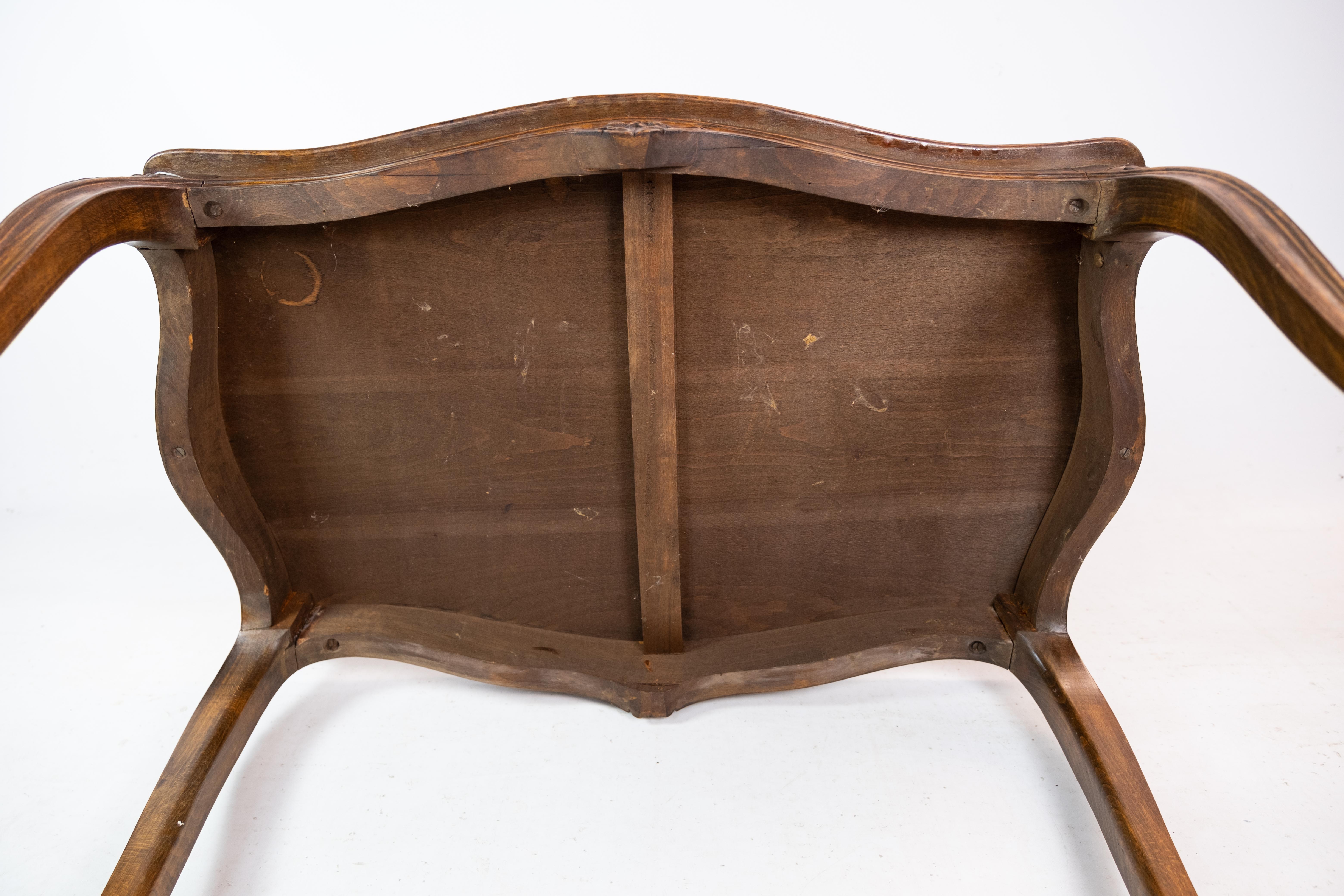 Table basse, acajou, sculptures, 1880 en vente 1