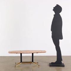 Table basse en marbre, Italie, années 1960