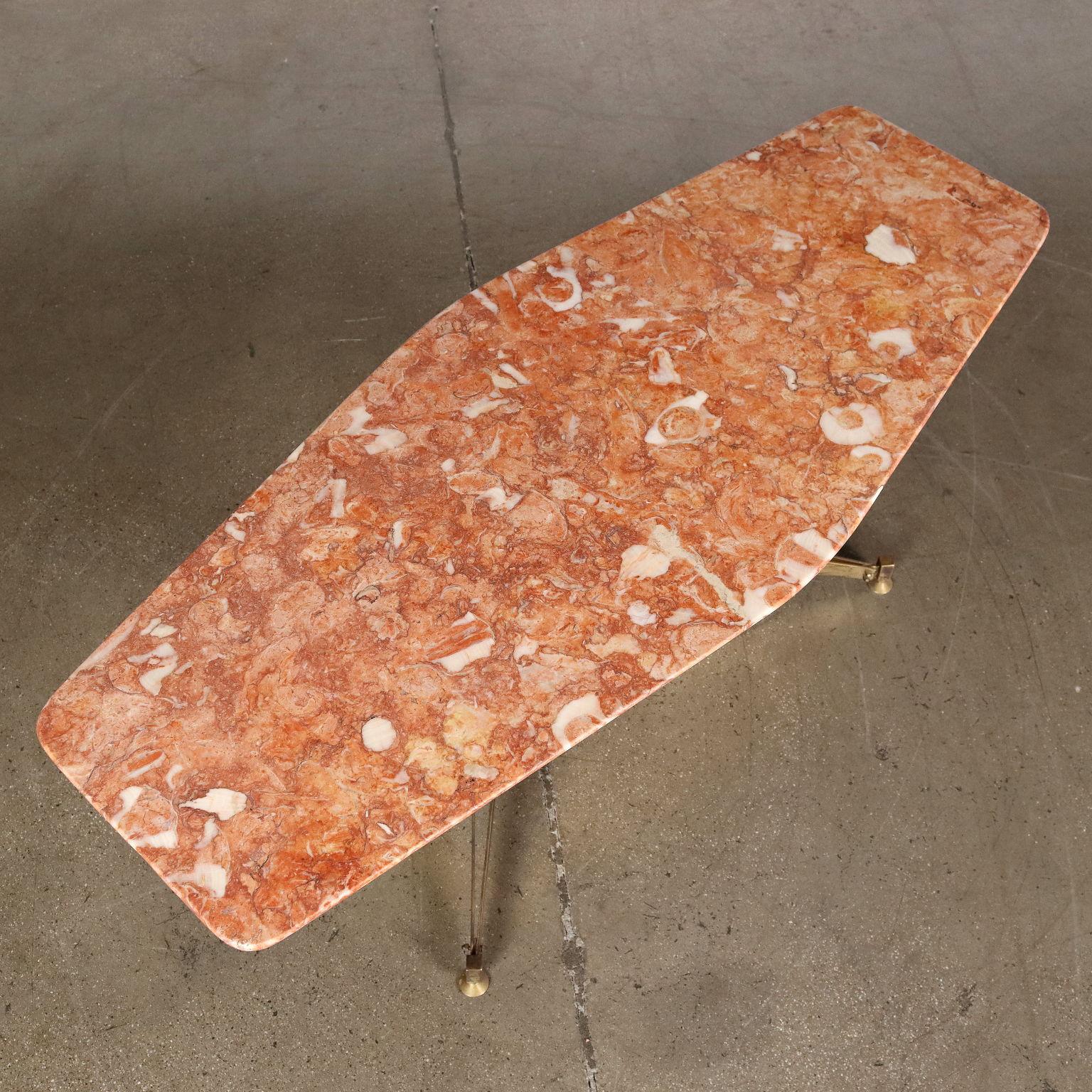 Mid-Century Modern Coffee Table Marble Italy 1960s