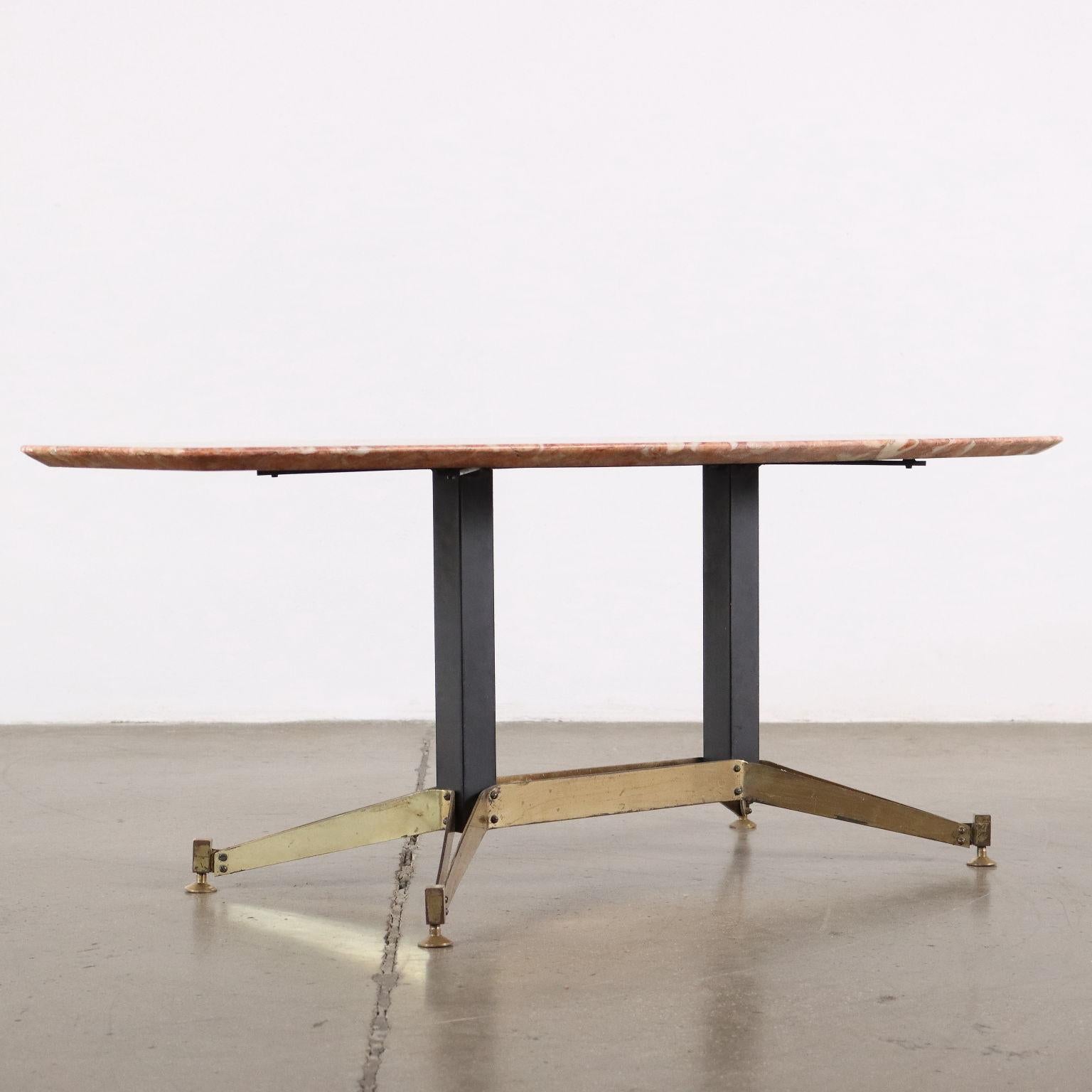 Coffee Table Marble Italy 1960s In Good Condition In Milano, IT