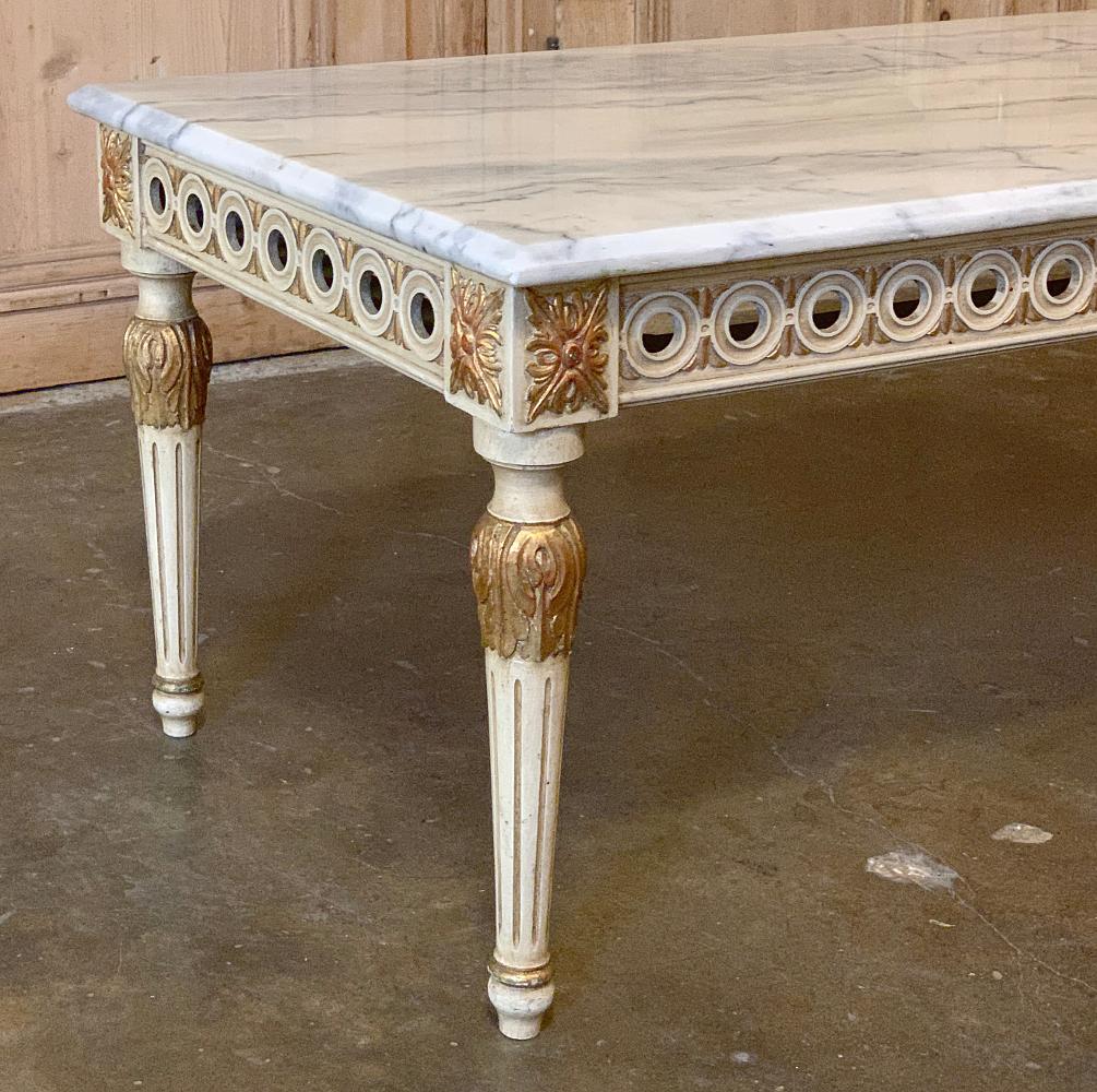 neoclassical coffee table