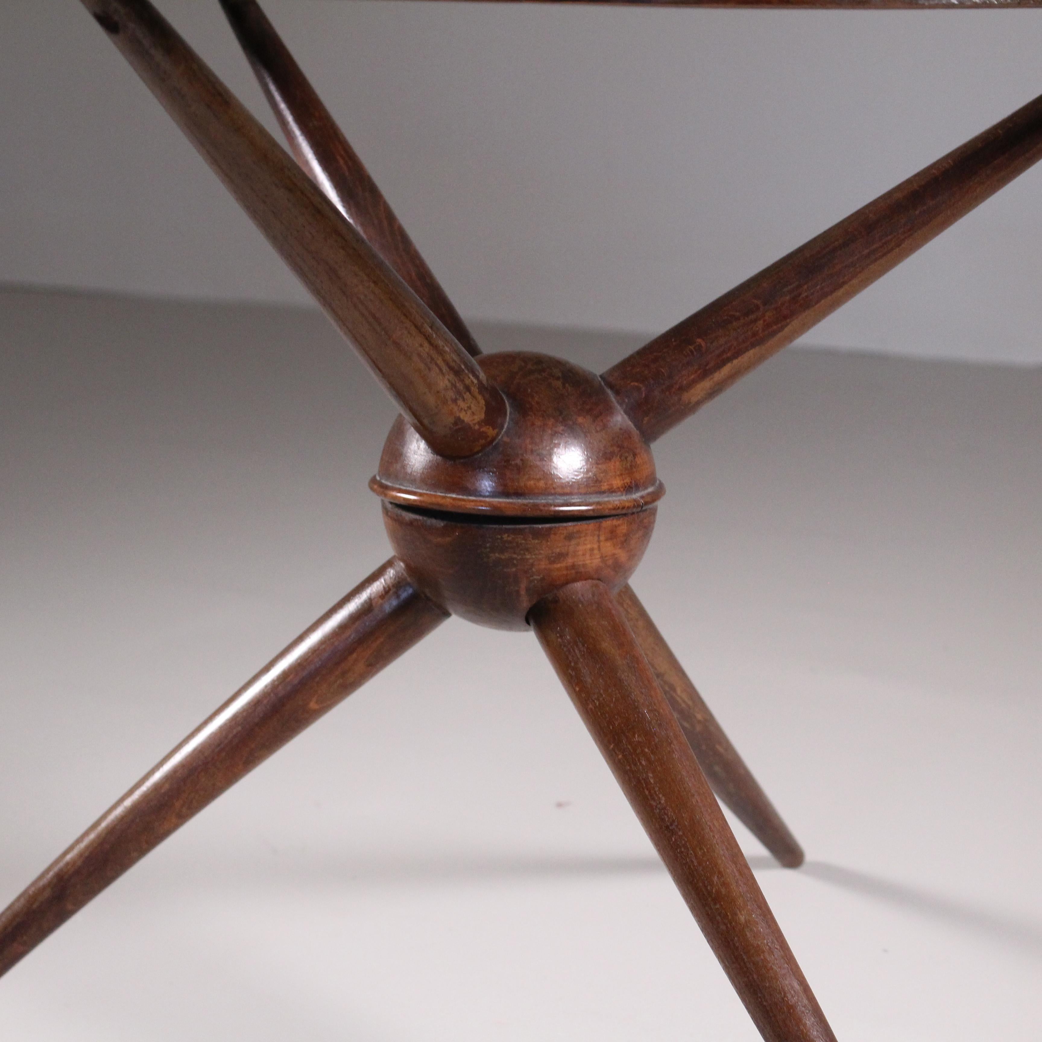 Coffee table, mid-century, Sputnik style 1