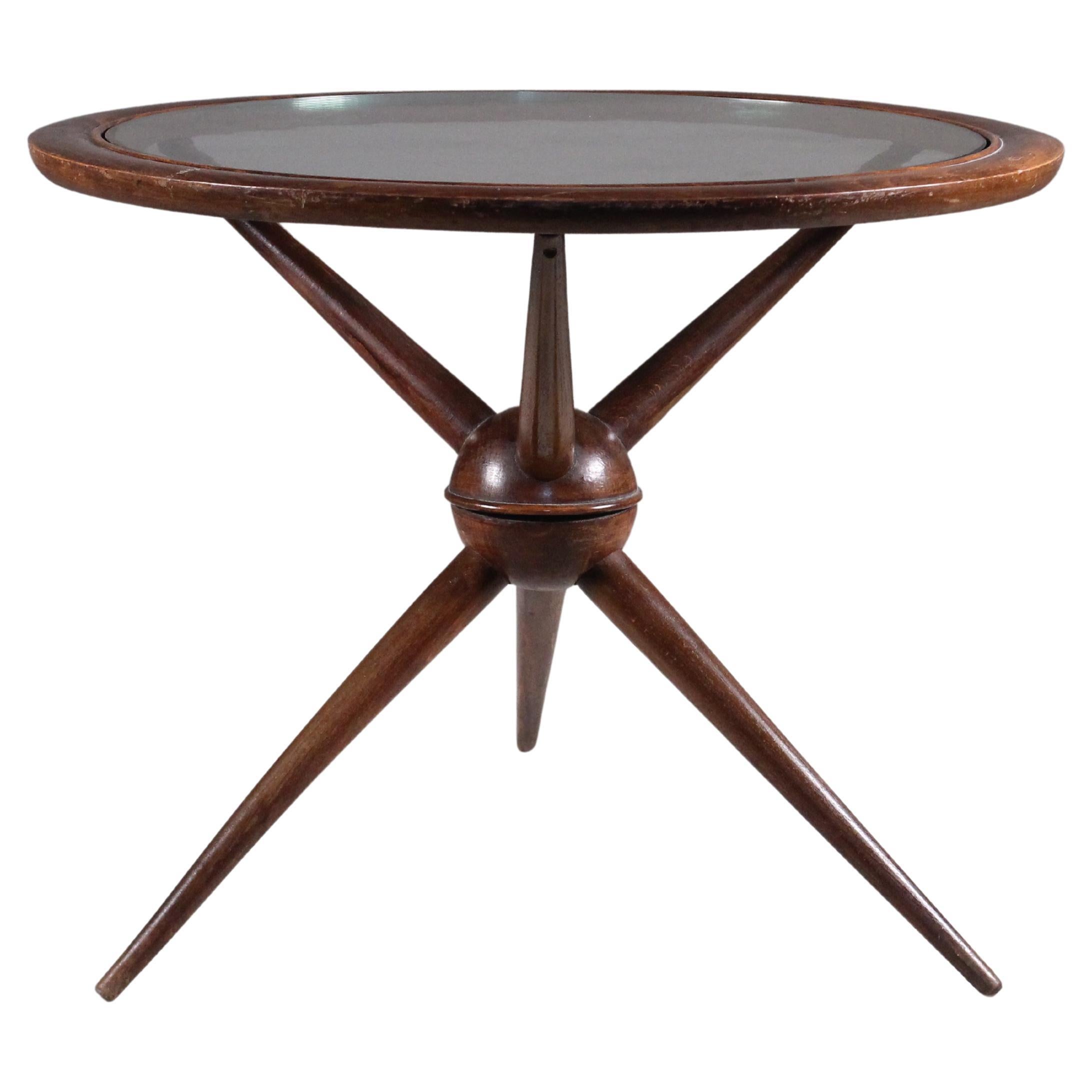 Coffee table, mid-century, Sputnik style