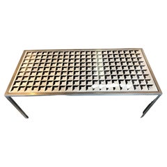 Used Coffee Table Mid Modern Century Fornasetti Style
