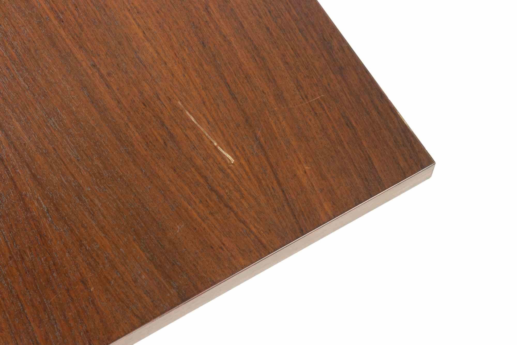 Aluminium Table basse Mod. T160 d'Osvaldo Borsani pour Tecno, 1967 en vente