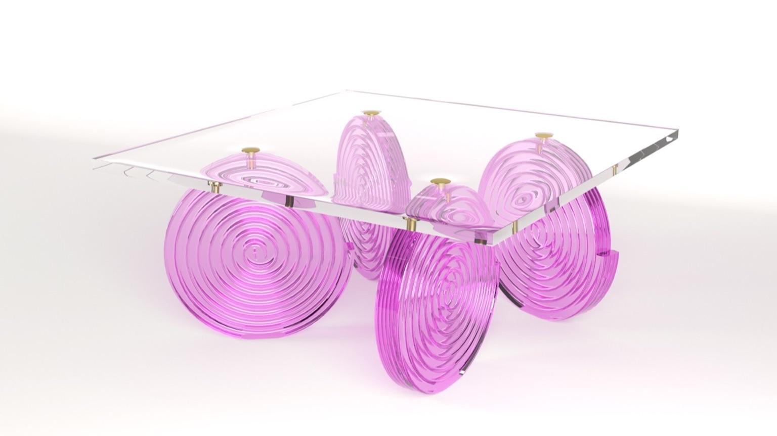 Modern Coffee Table Model Gae Pop-Licorice Model Candy Collection by Studio Superego  For Sale