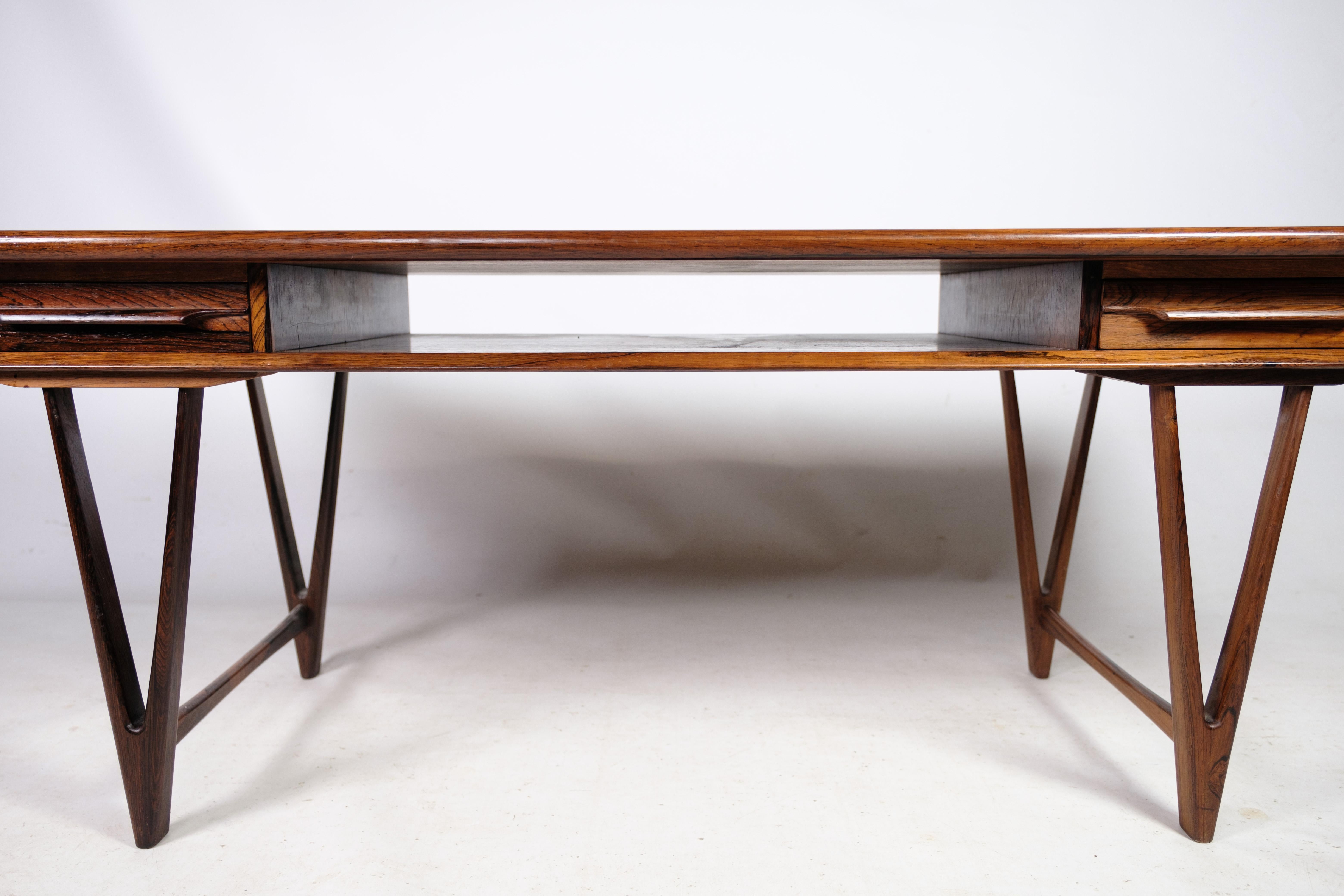 Coffee Table, Model 32, E.W. Bach. Møbelfabrikken Toften, 1960 For Sale 1